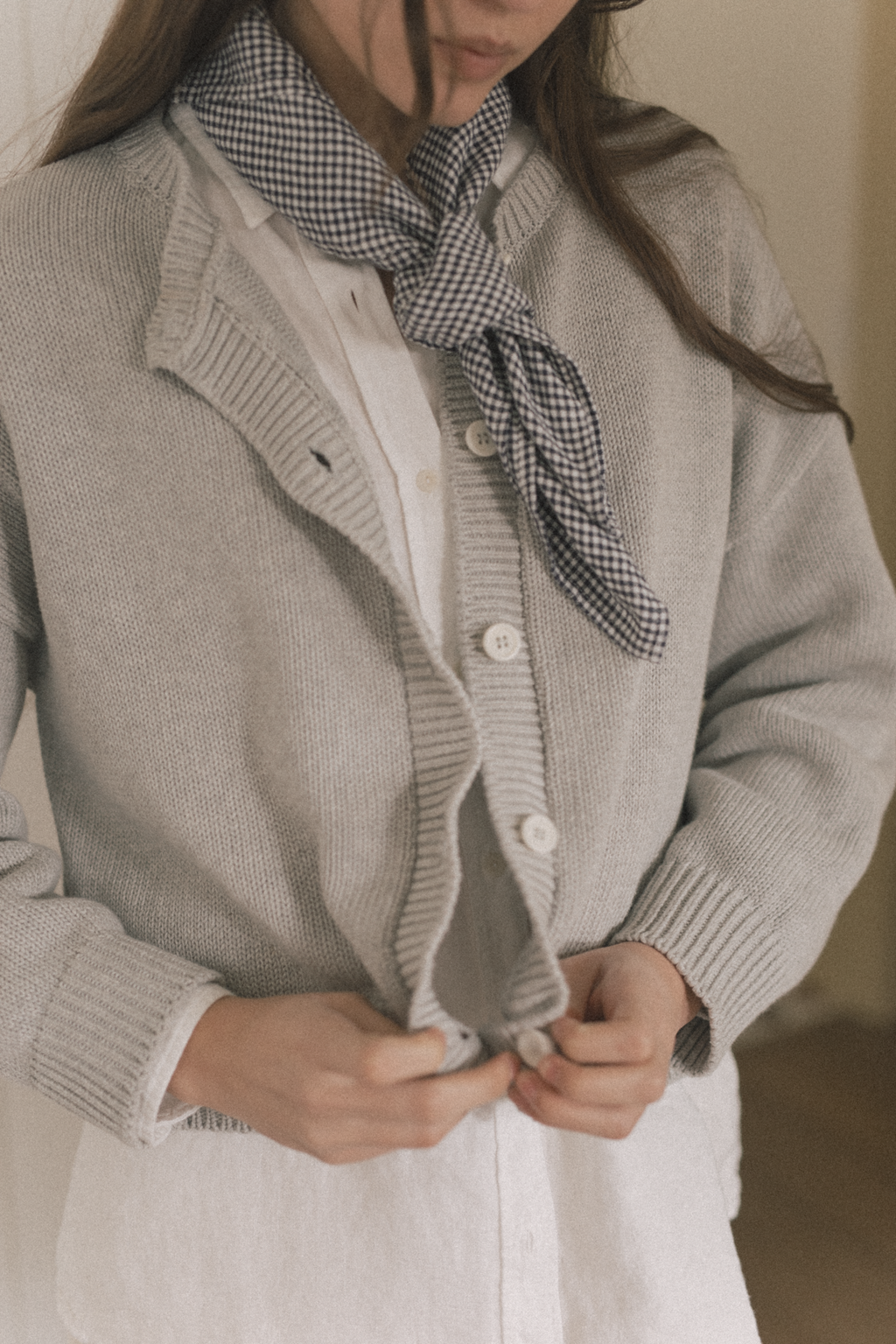 Willow Cardigan Pebble