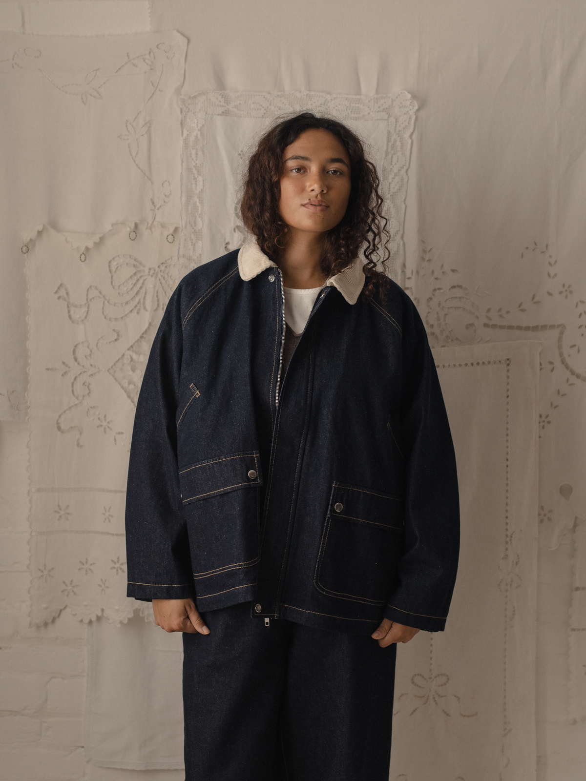 Brooks Jacket Indigo Denim