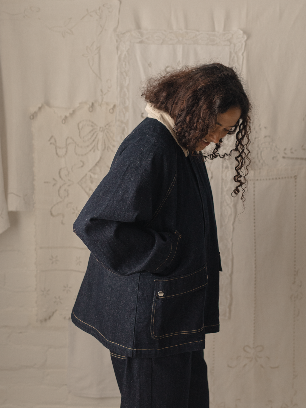 Brooks Jacket Indigo Denim
