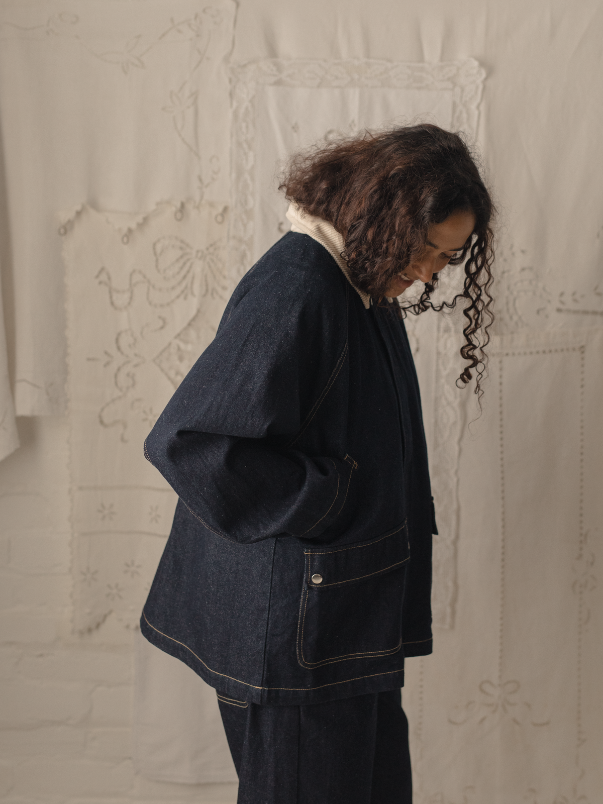 Brooks Jacket Indigo Denim