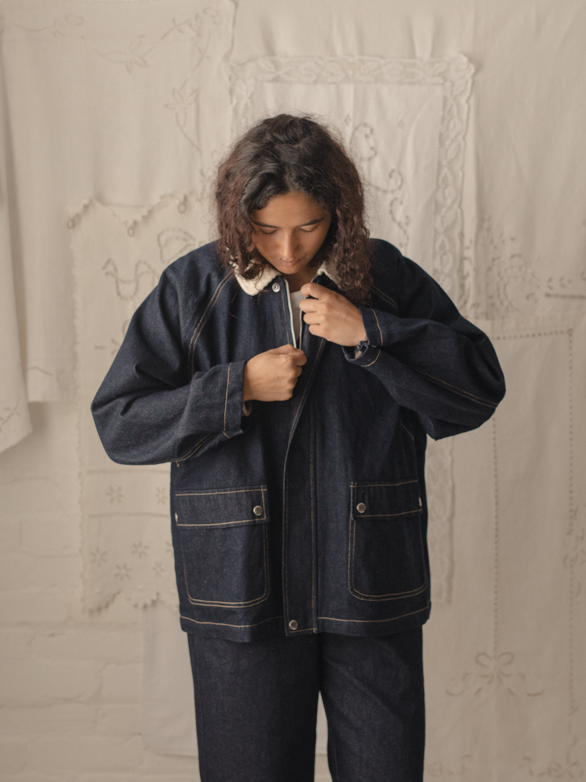 Brooks Jacket Indigo Denim