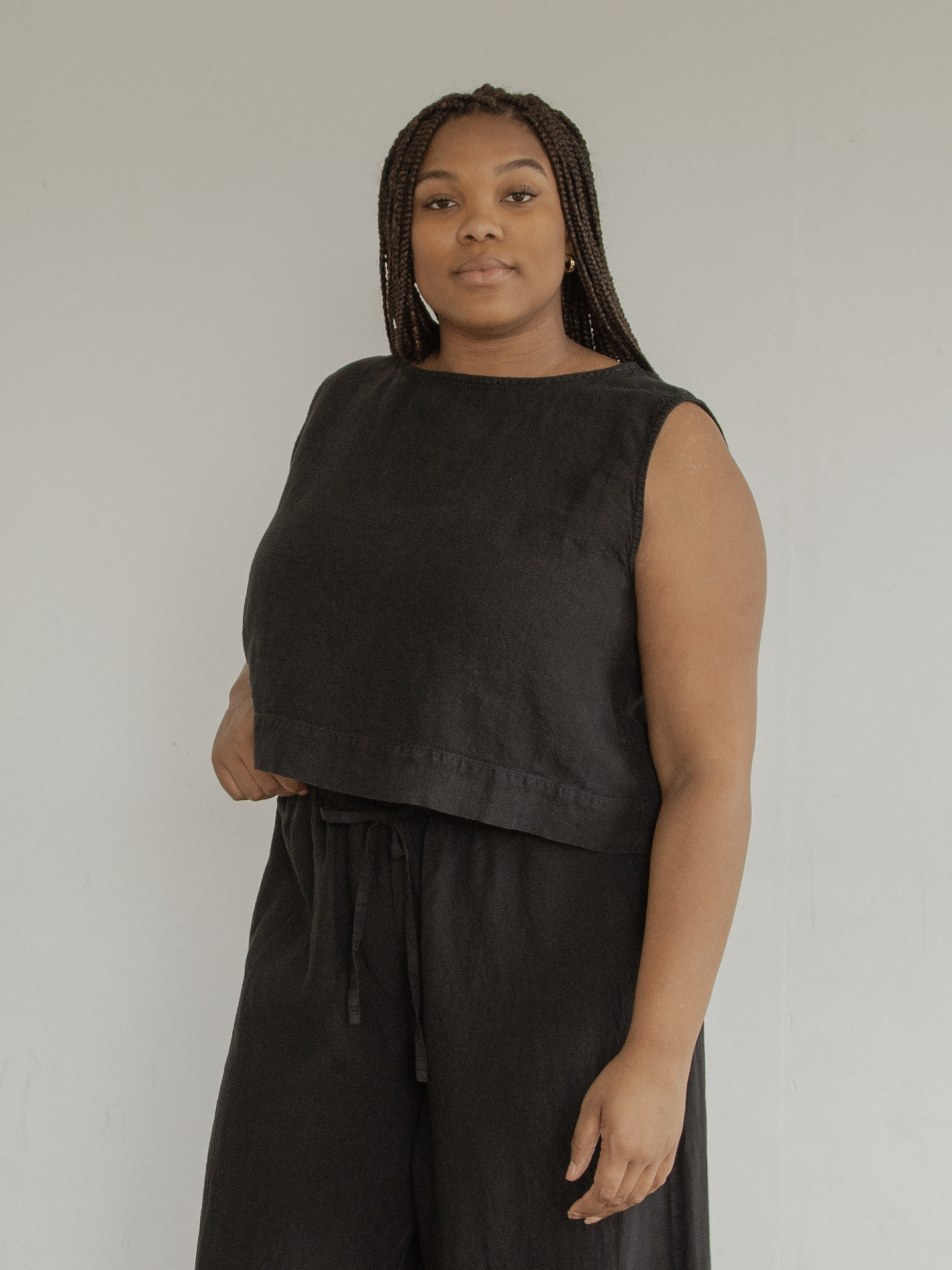 Finley Top in Noir