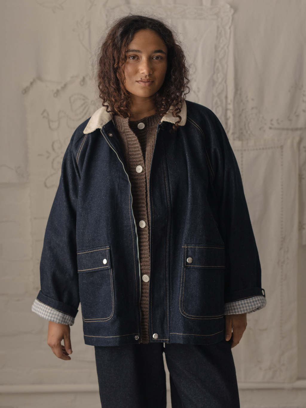 Brooks Jacket Indigo Denim