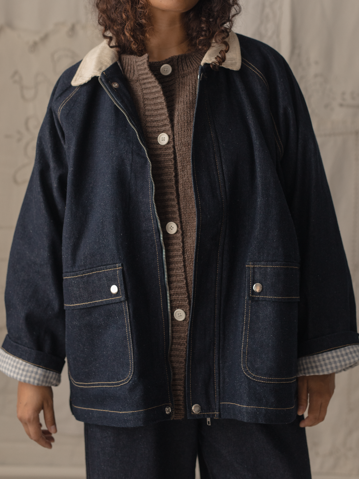 Brooks Jacket Indigo Denim