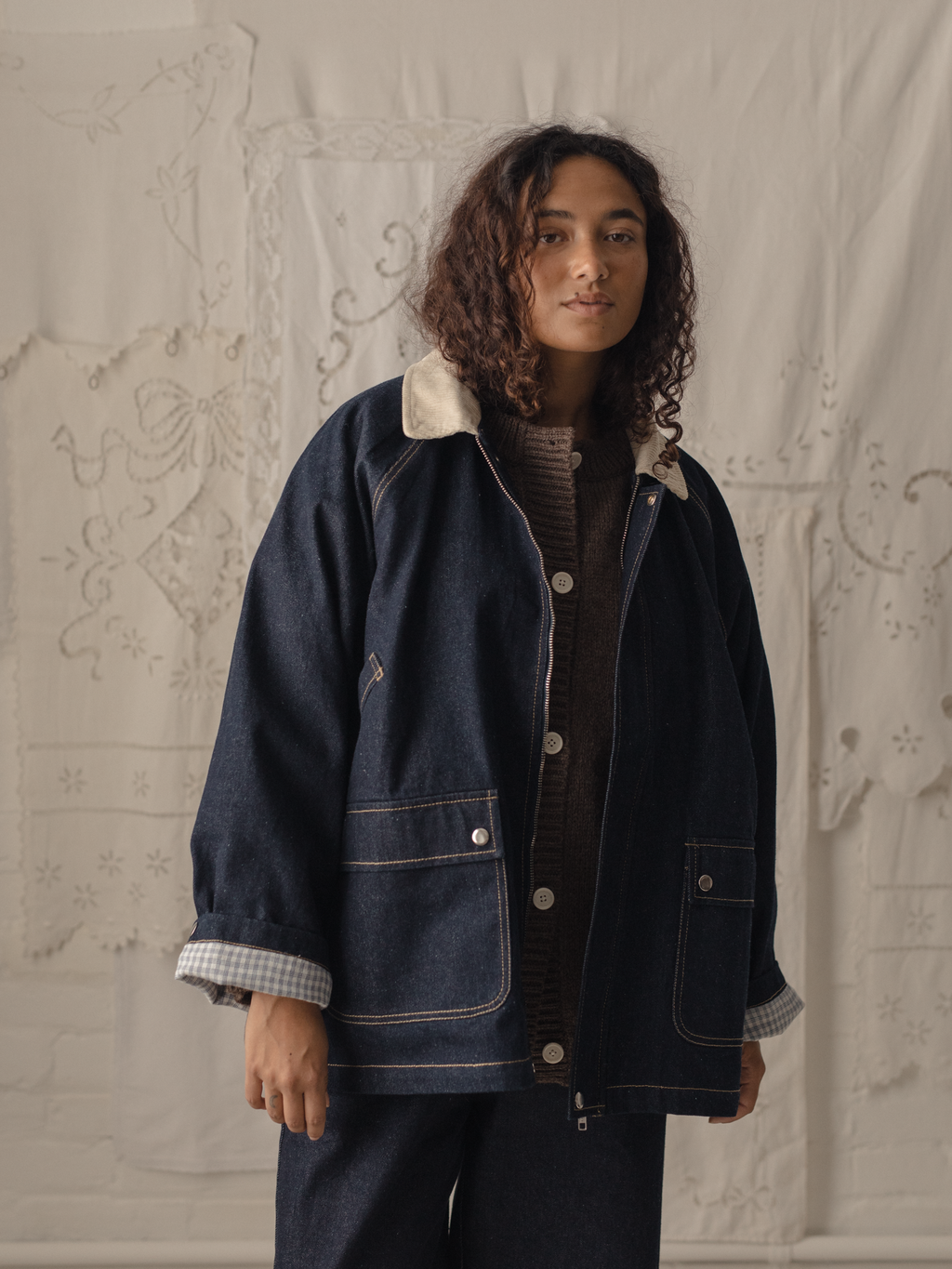 Brooks Jacket Indigo Denim