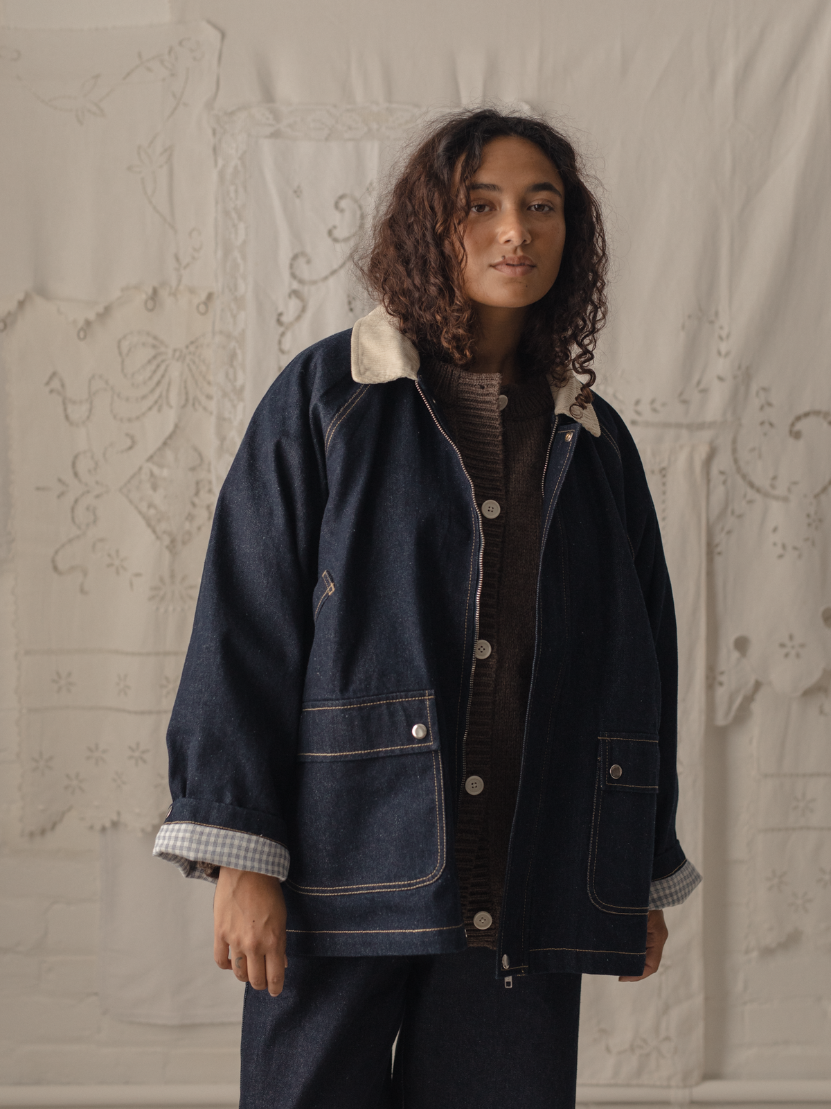 Brooks Jacket Indigo Denim