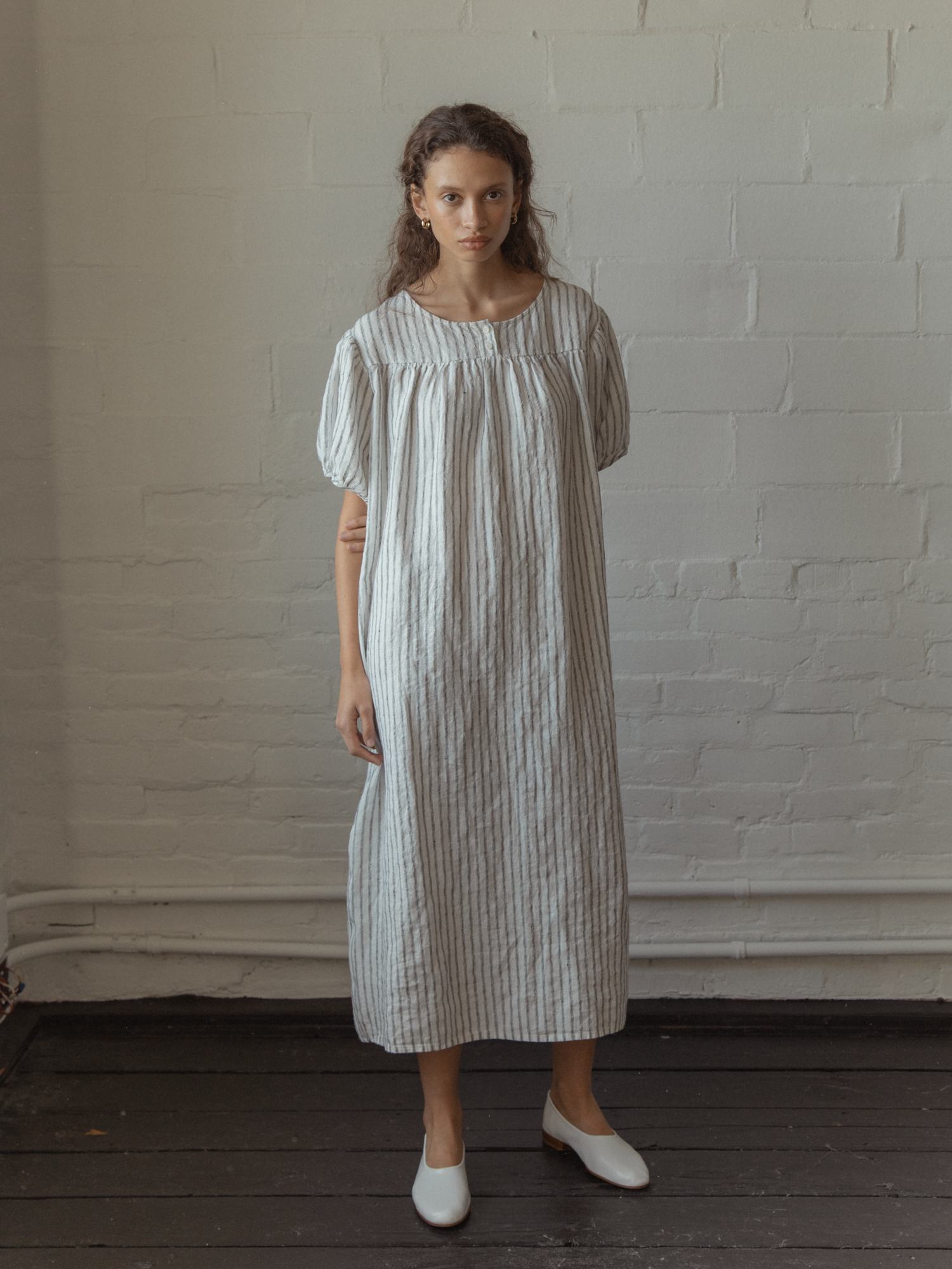 Cosette Dress Vintage Stripe