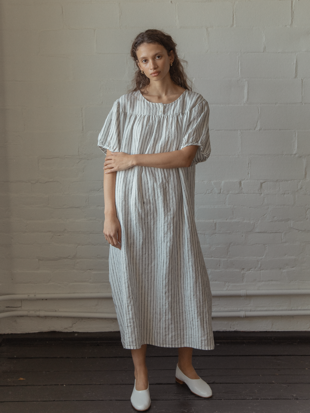 Cosette Dress Vintage Stripe
