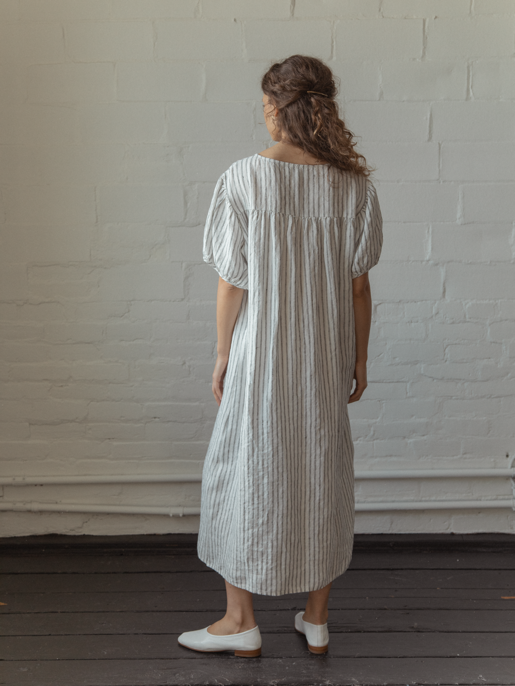 Cosette Dress Vintage Stripe