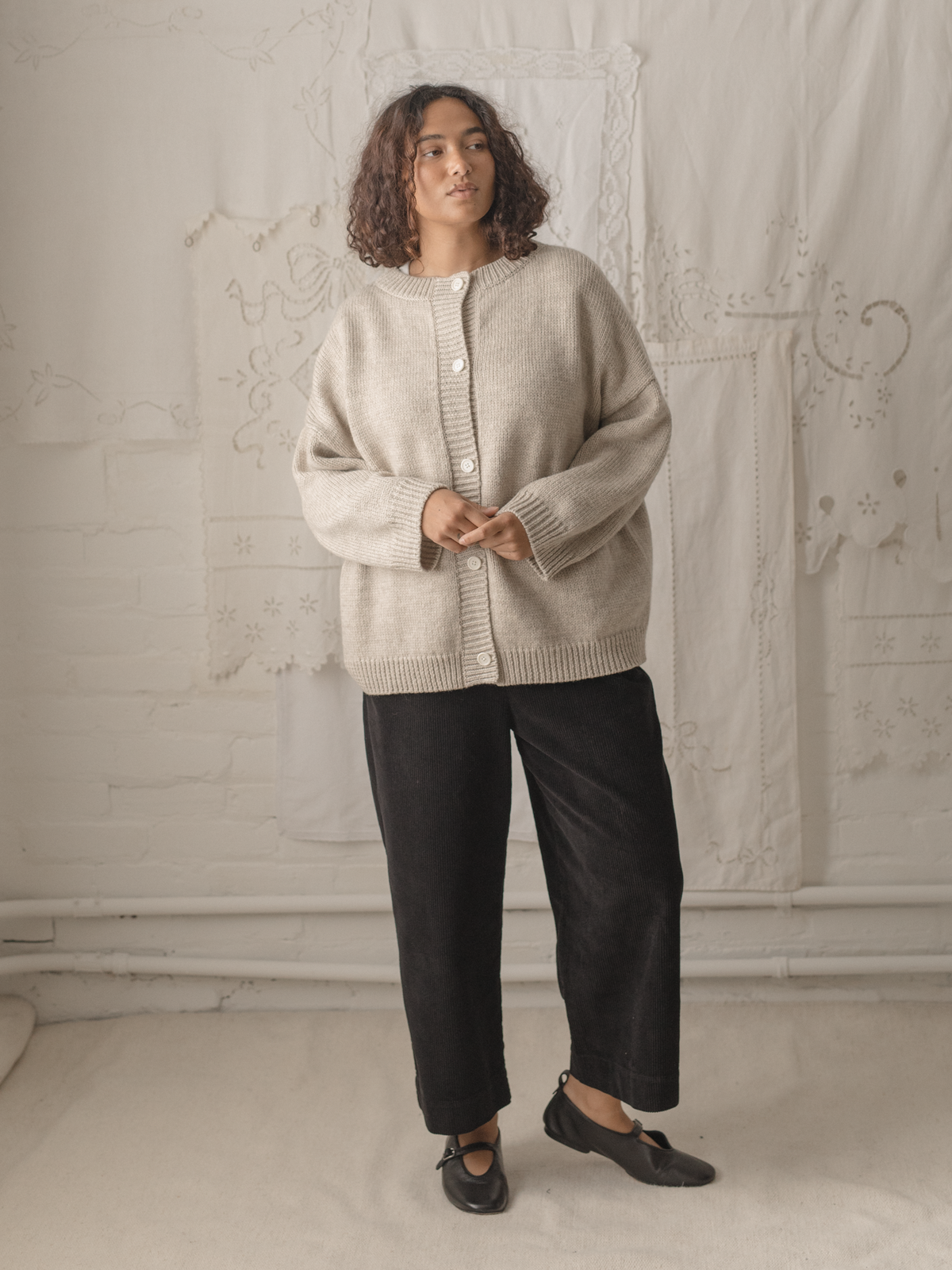 Llewyn Cardigan Oat