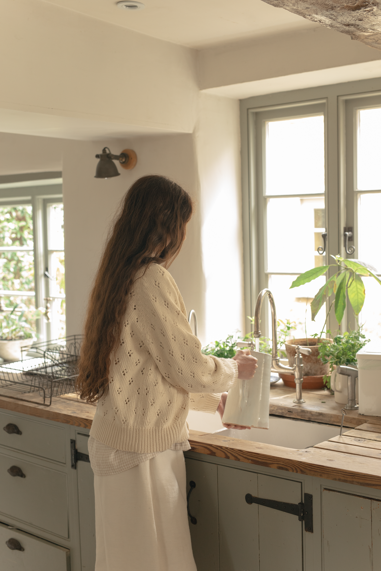 Mabel Cardigan Ivory
