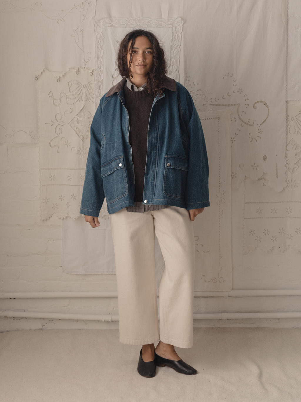 Brooks Jacket Medium Denim