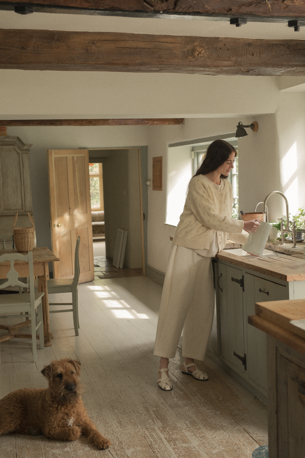Mabel Cardigan Ivory