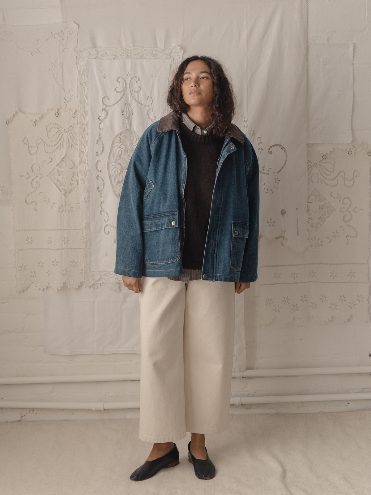 Brooks Jacket Medium Denim