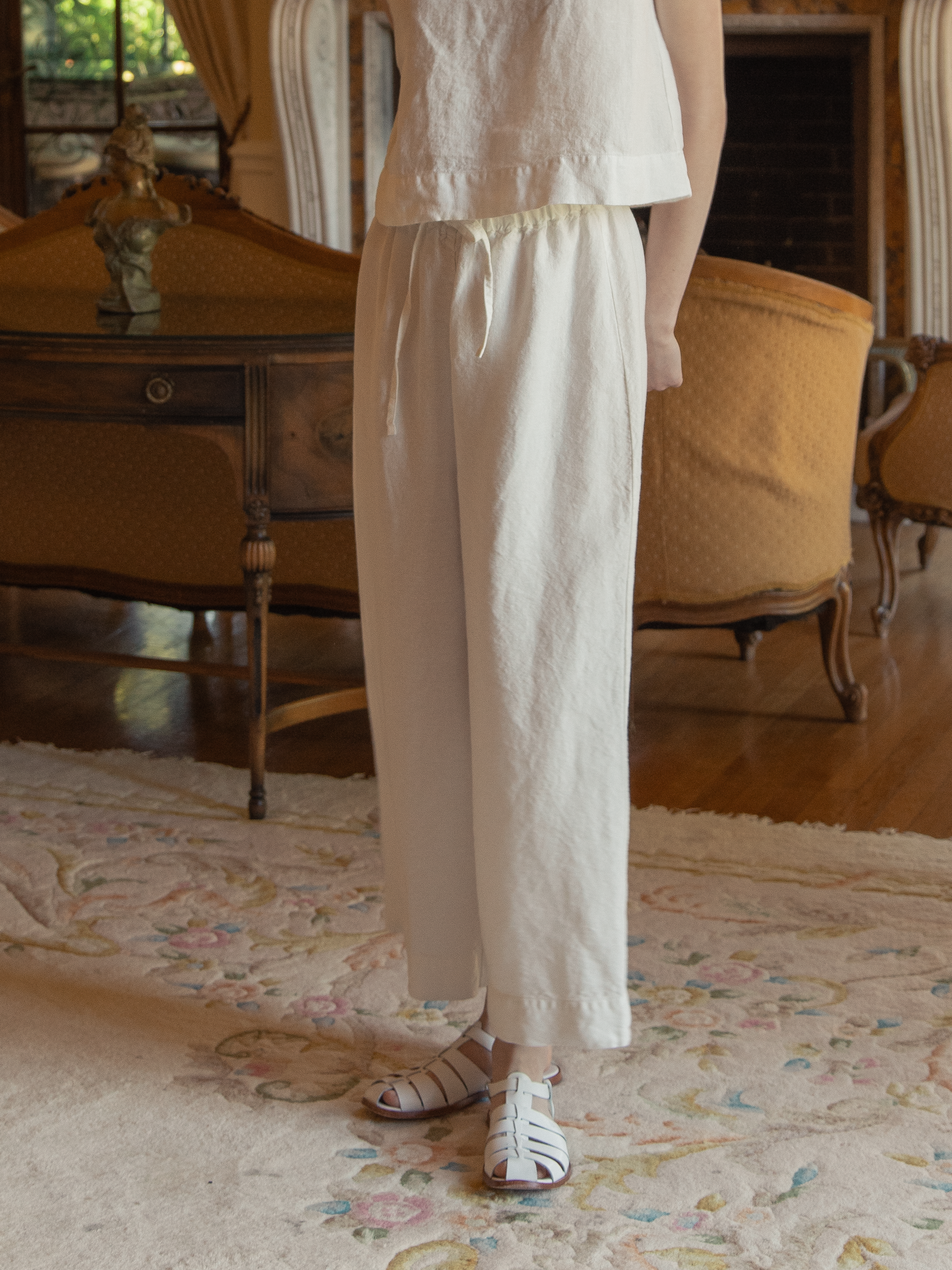Olive Pant in Salt