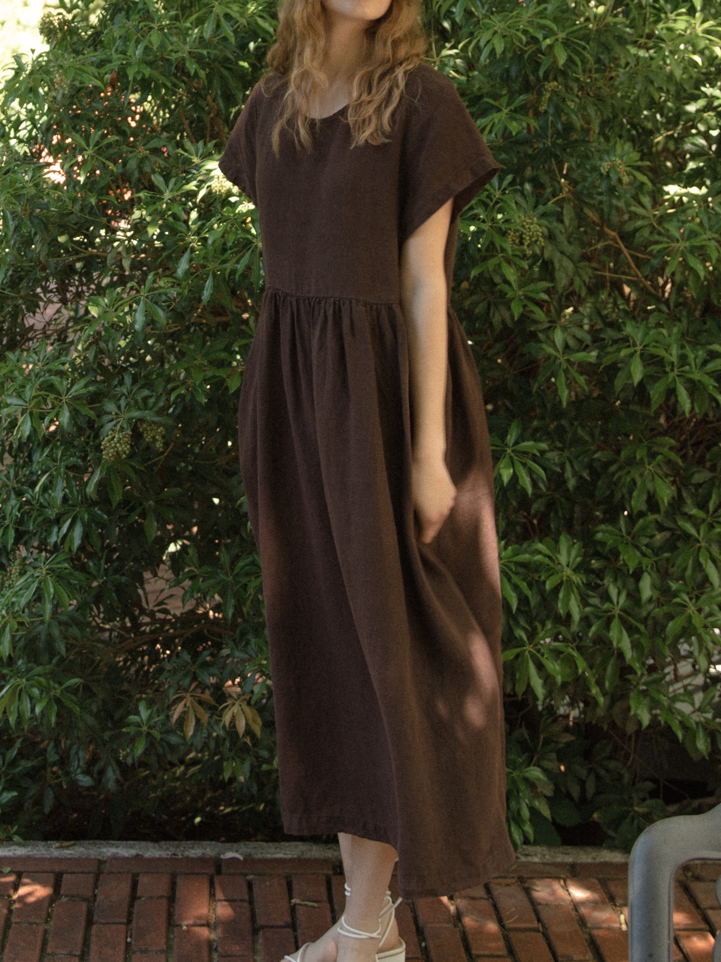Hazel Dress in Chocolate