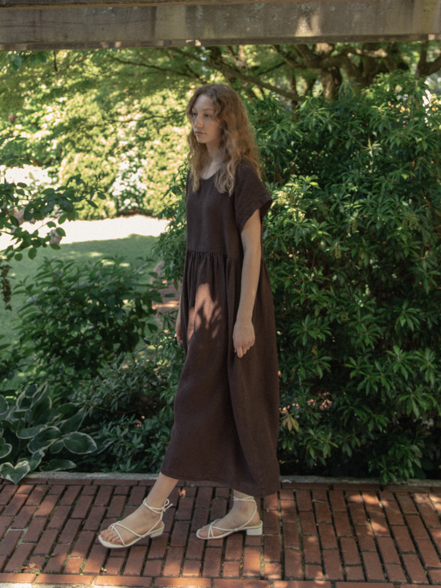 Hazel Dress in Chocolate