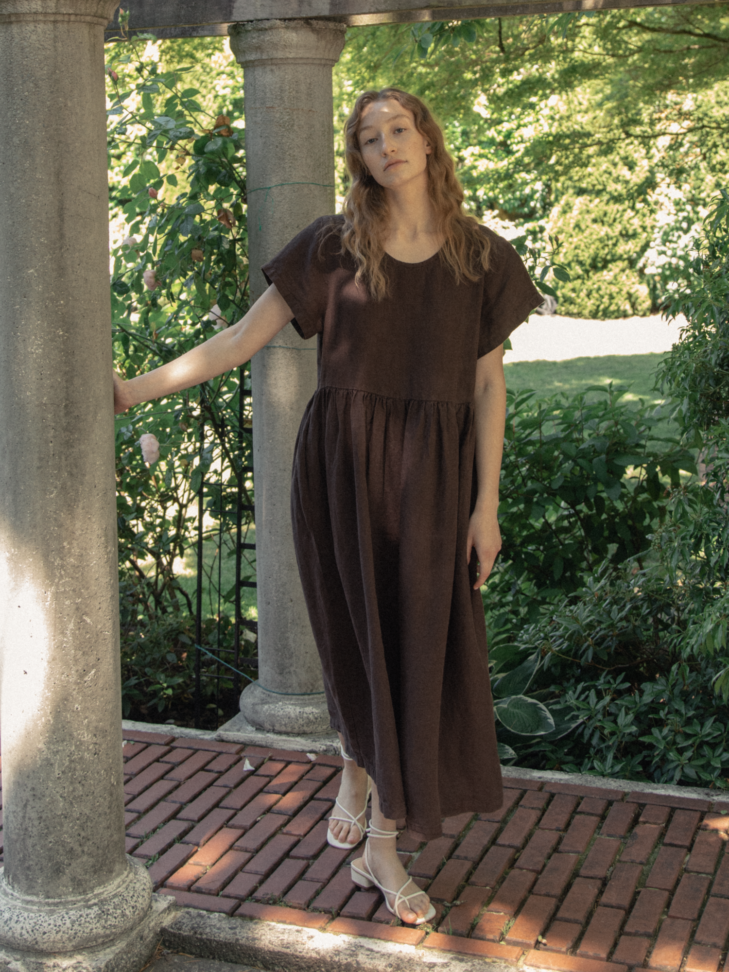 Hazel Dress in Chocolate