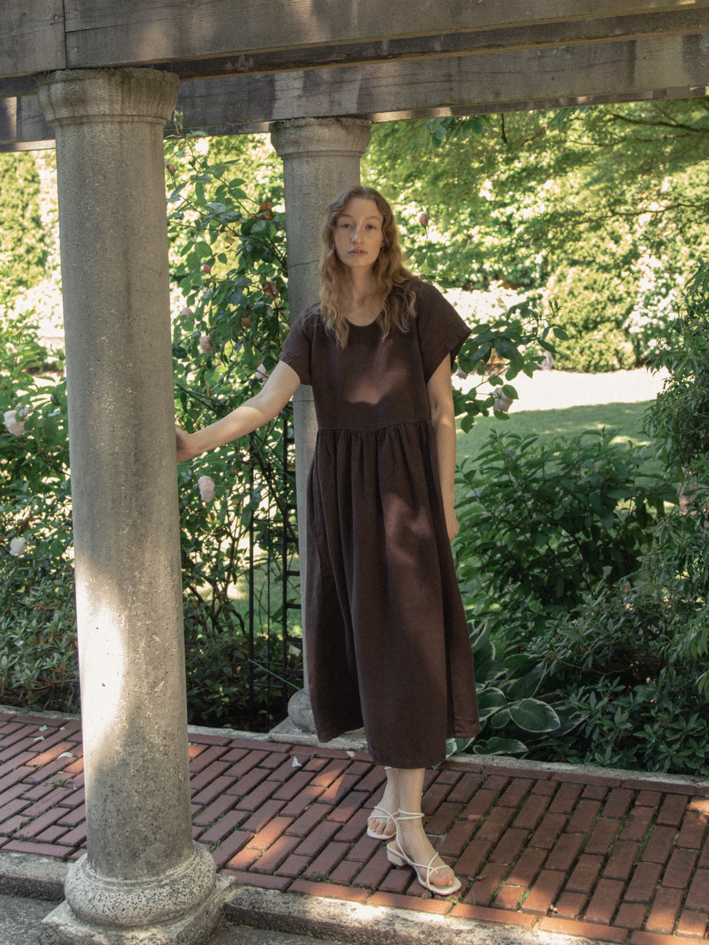 Hazel Dress in Chocolate