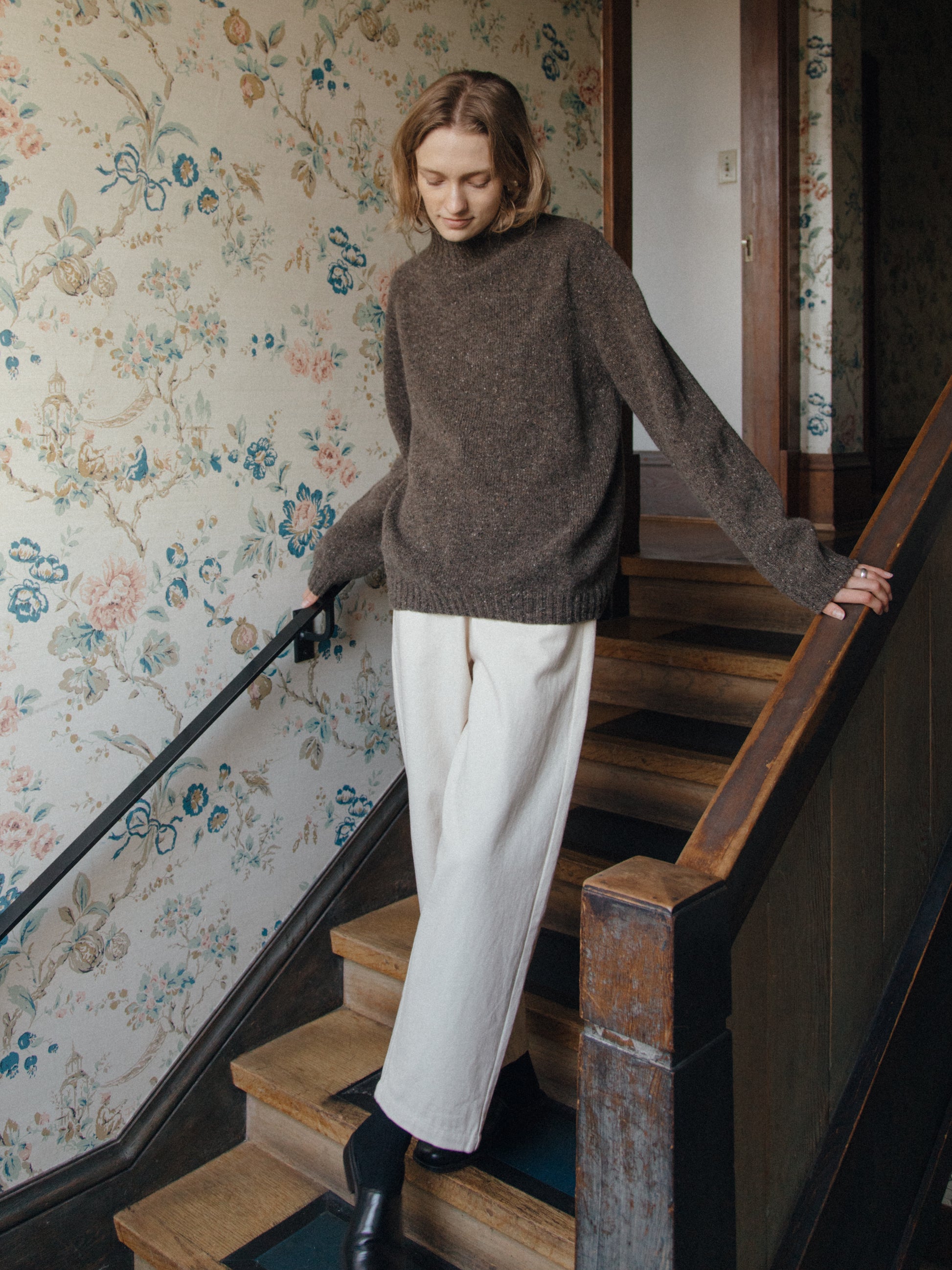 Dean Pullover in Sable