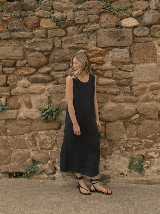 Heidi Dress Navy