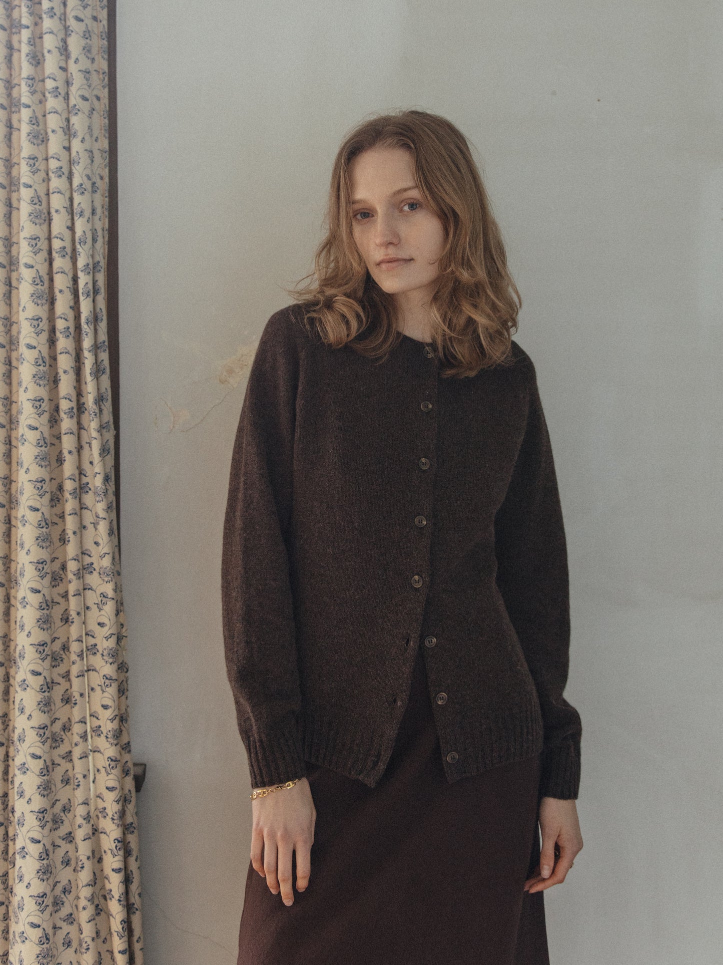 Millie Cardigan Chocolate