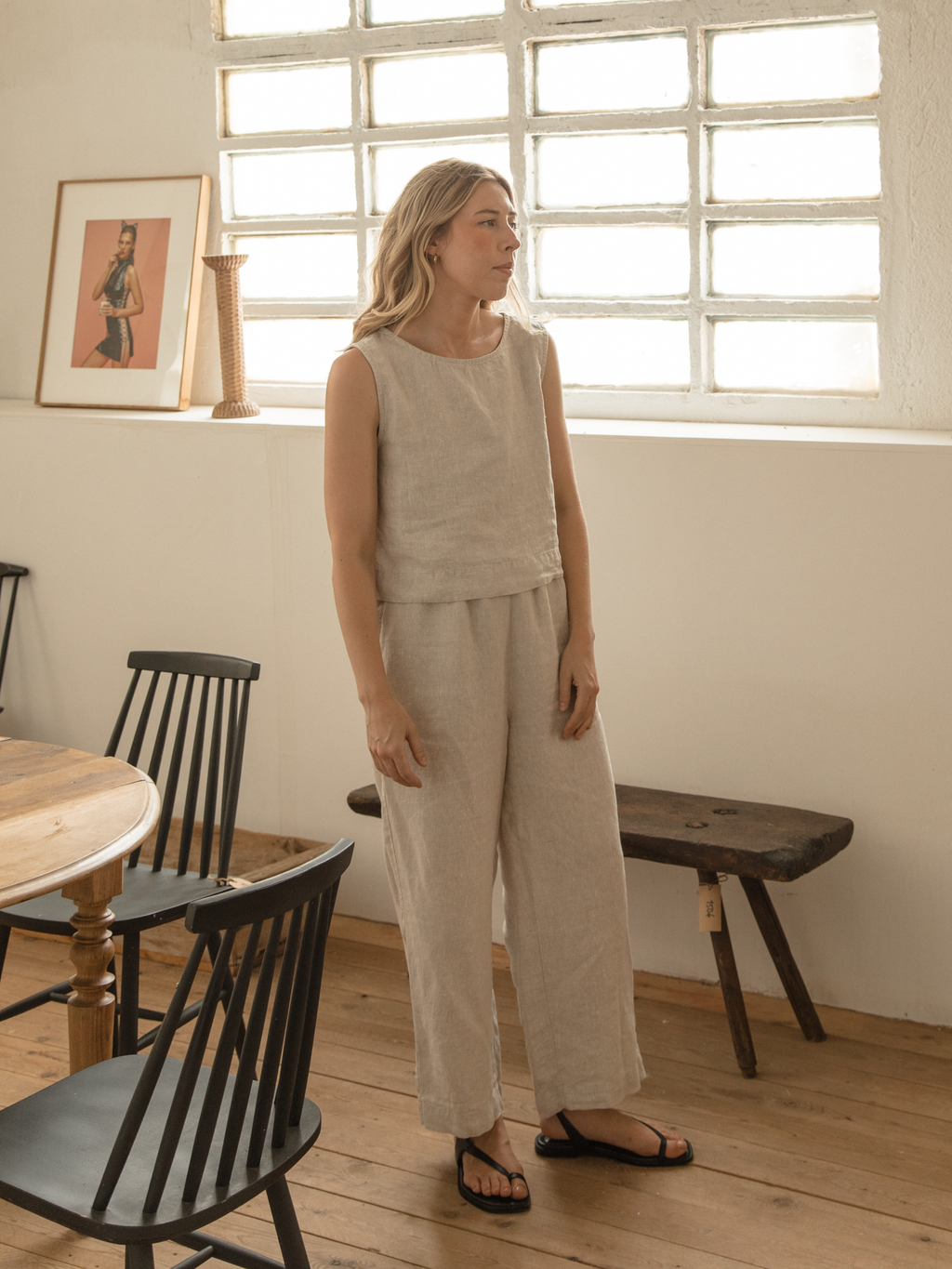 Finley Pants in Oatmeal