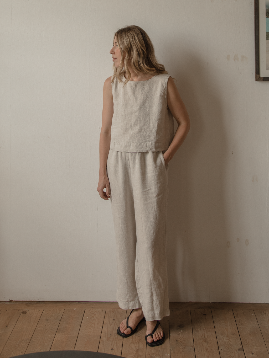 Finley Pants in Oatmeal