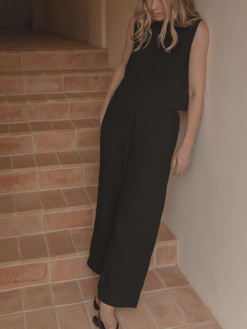 Finley Pants in Noir