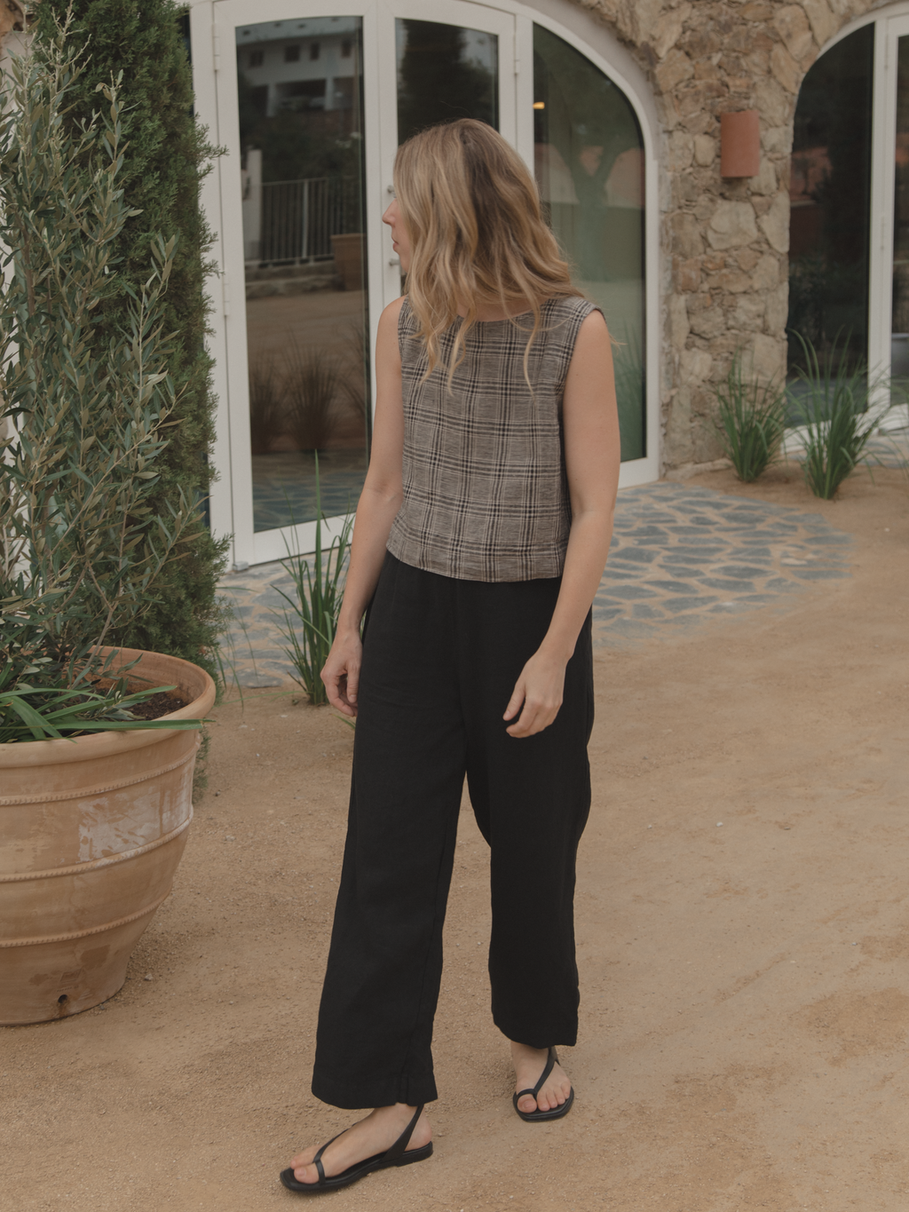 Finley Pants in Noir