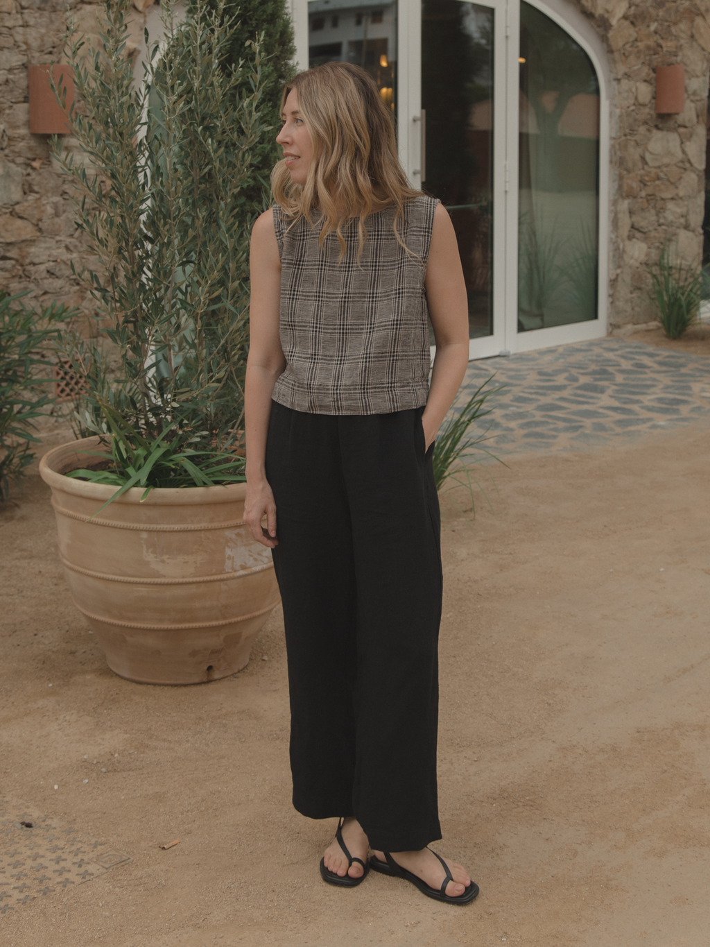 Finley Pants in Noir