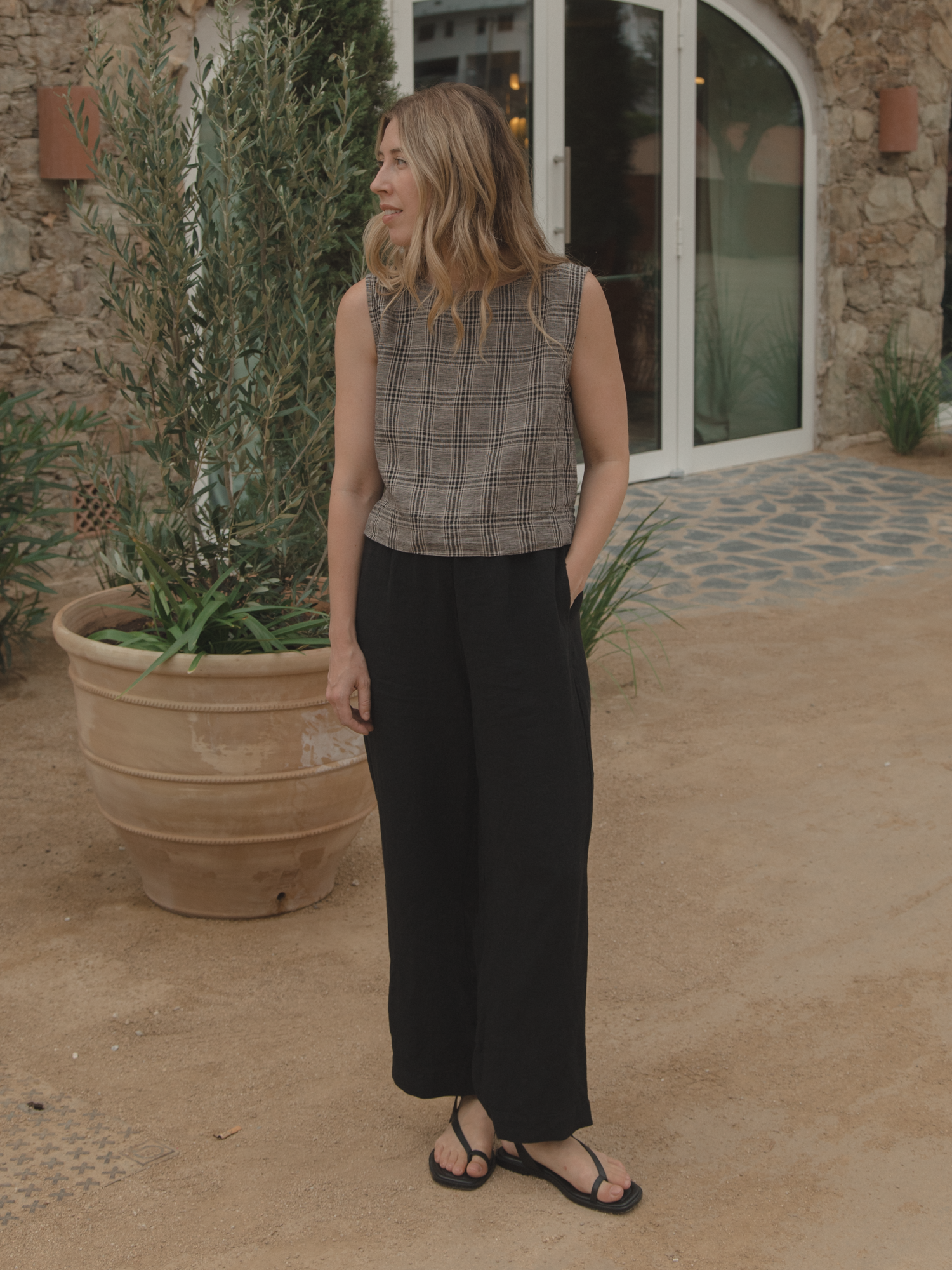 Finley Pants in Noir