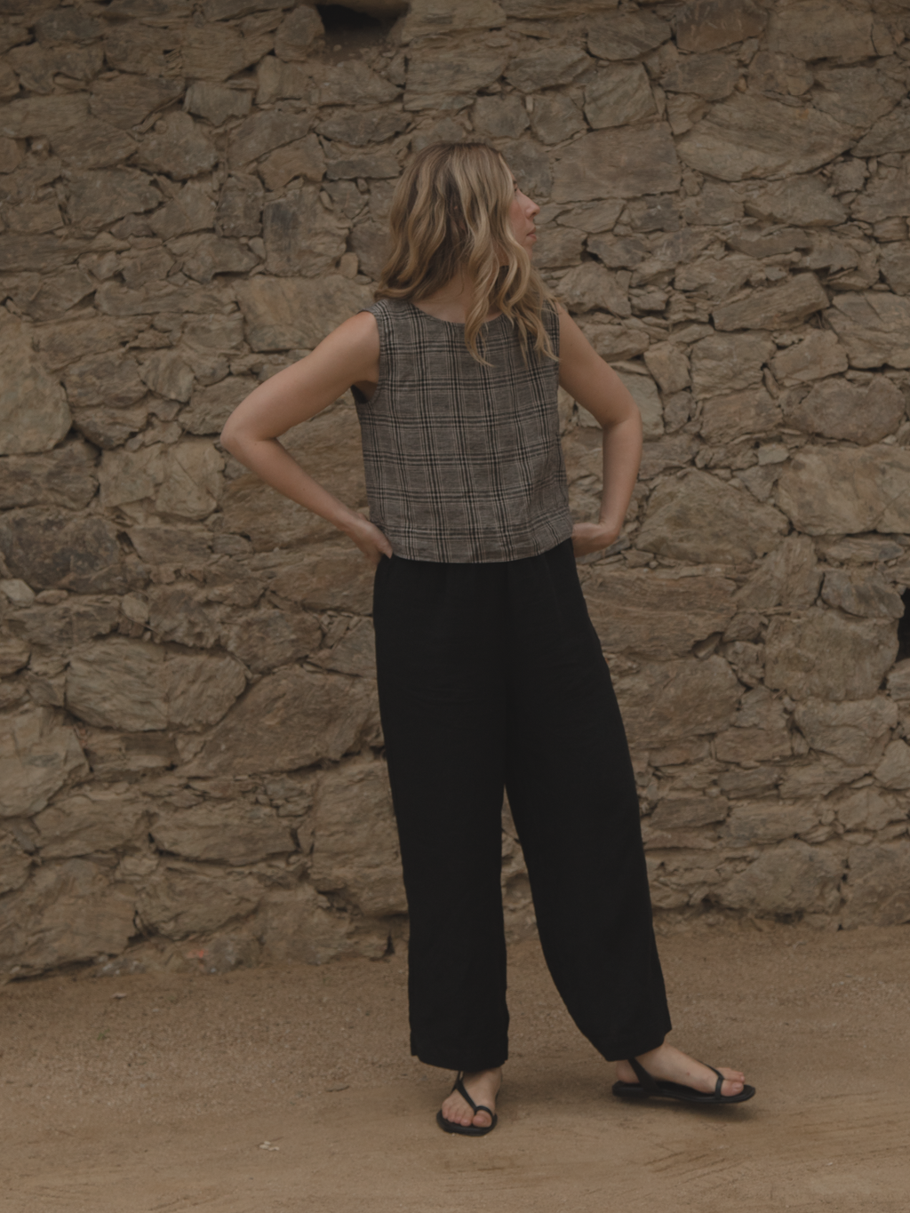 Finley Pants in Noir