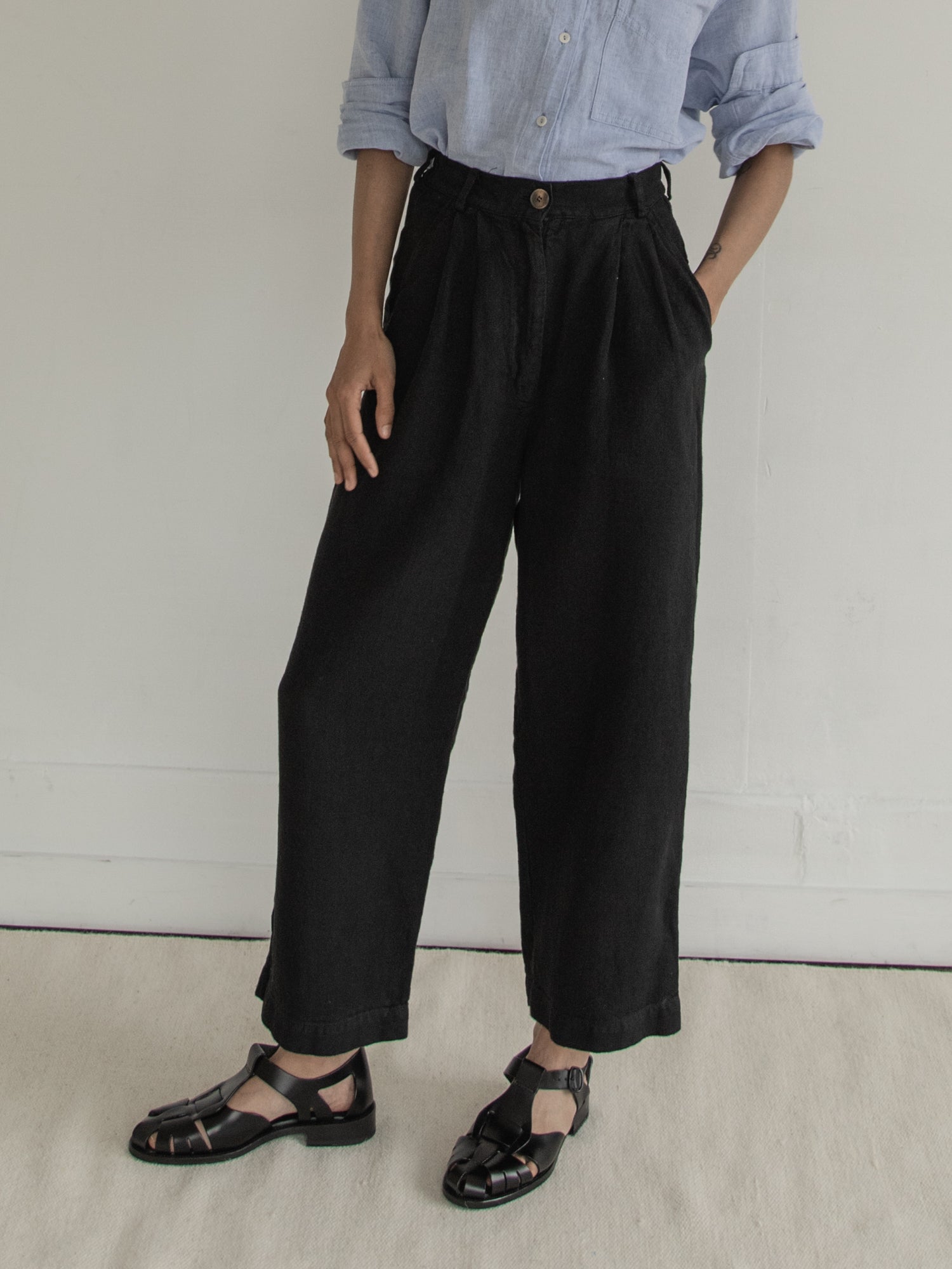 Andy Trouser in Noir