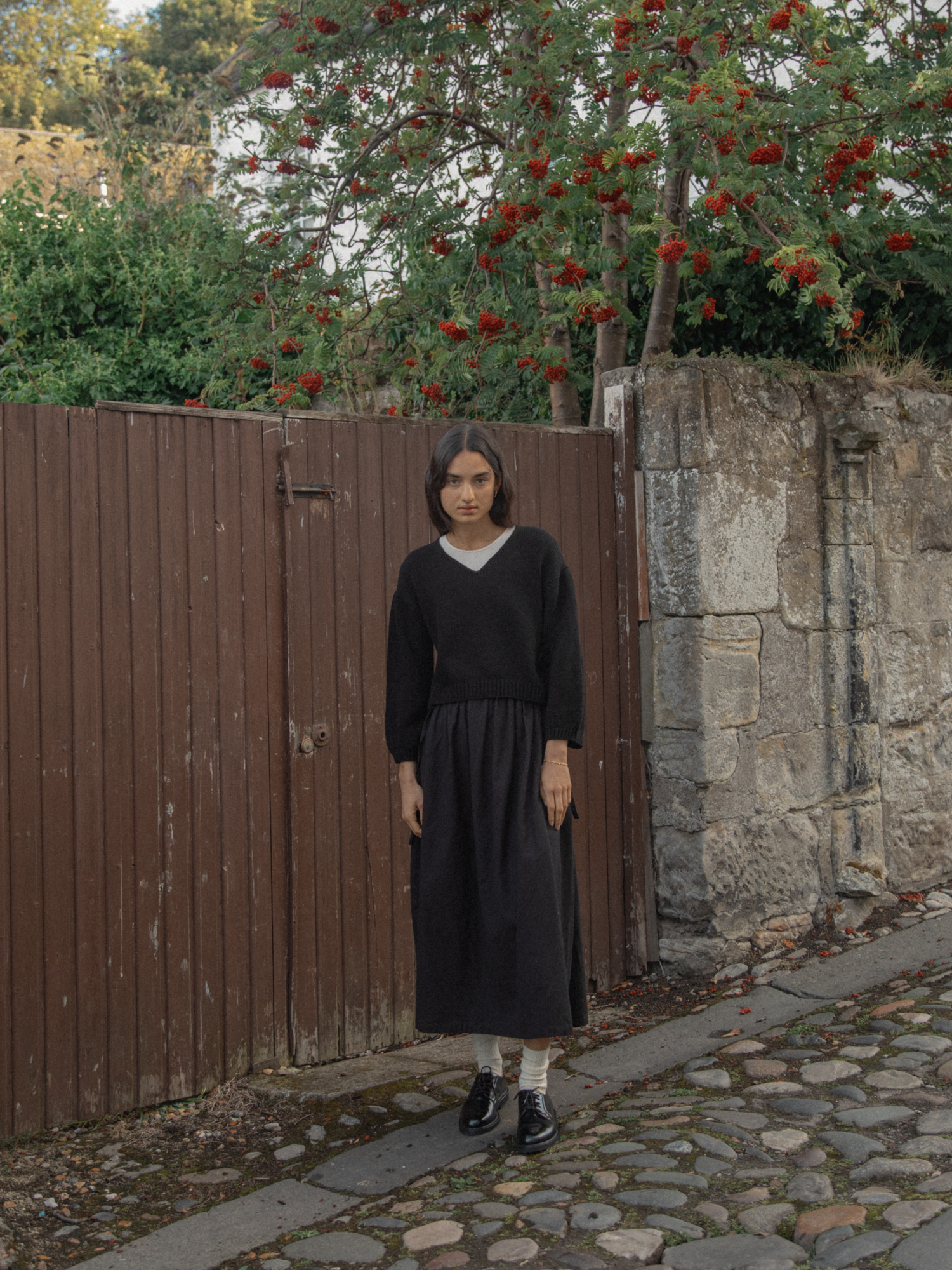 Lily Long Sleeve in Noir
