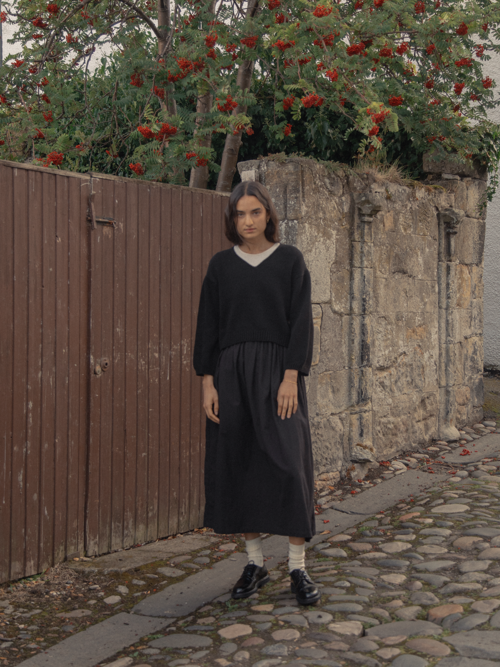 Lily Long Sleeve in Noir