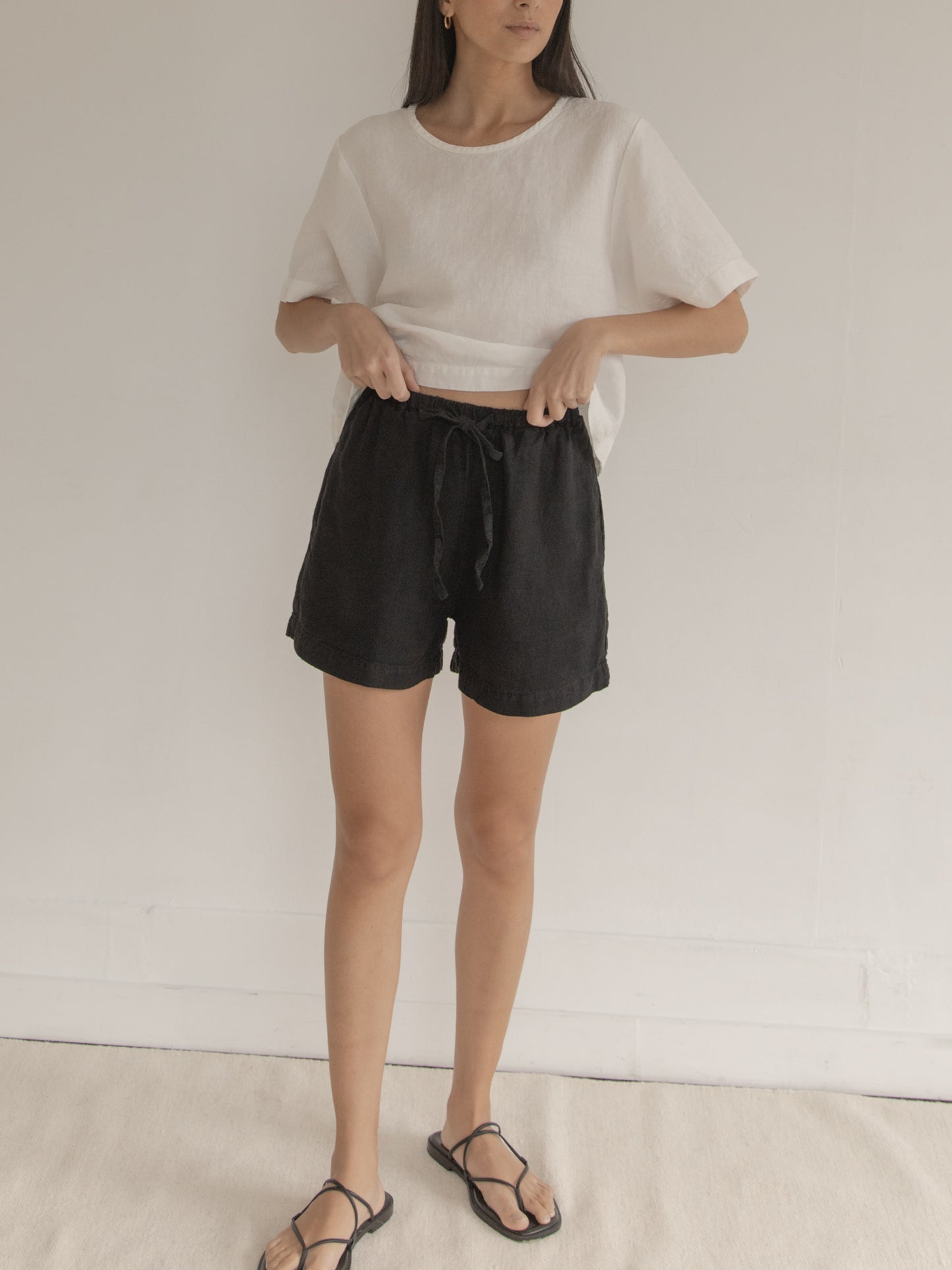 August Shorts in Noir