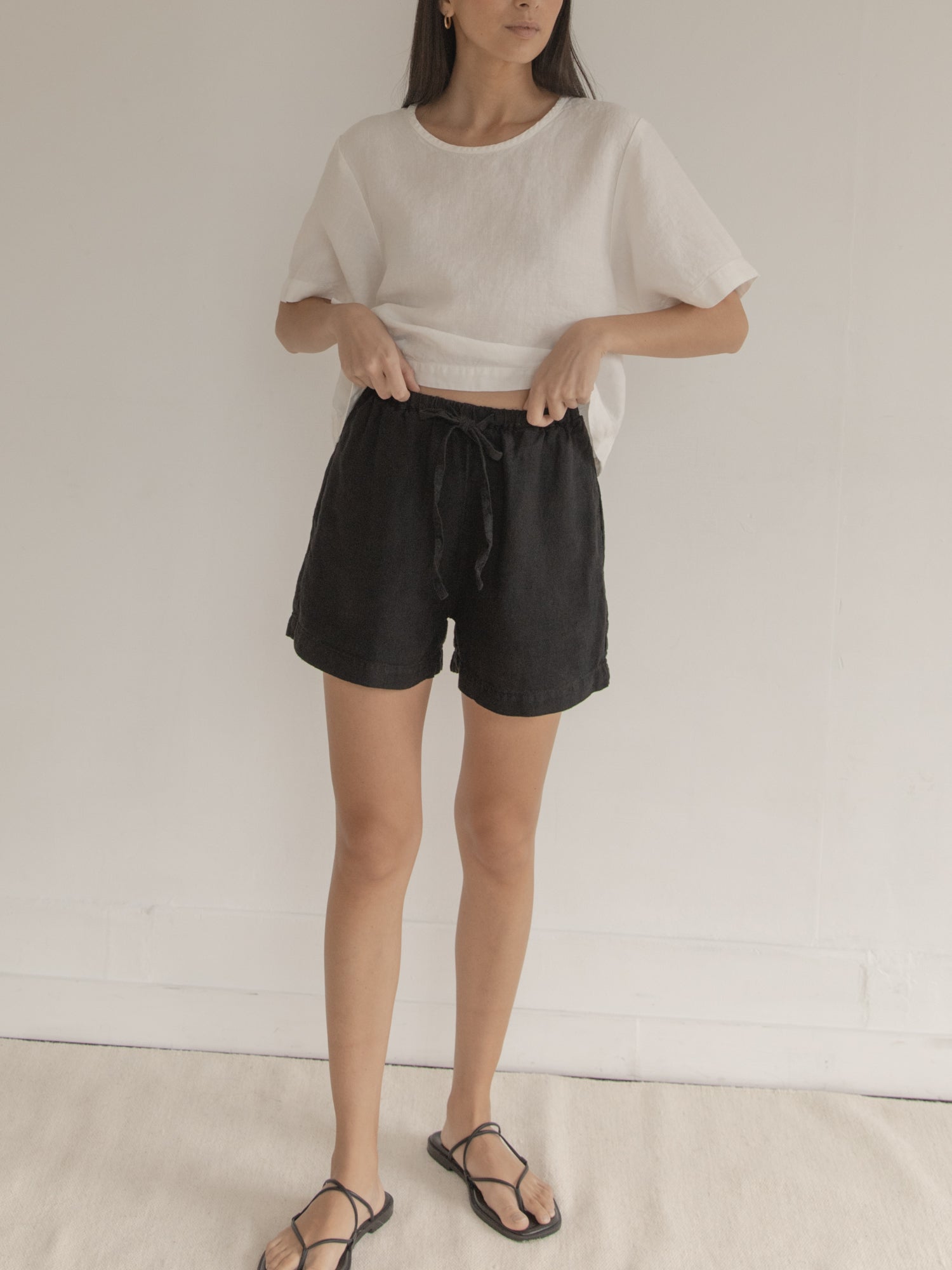 August Shorts in Noir