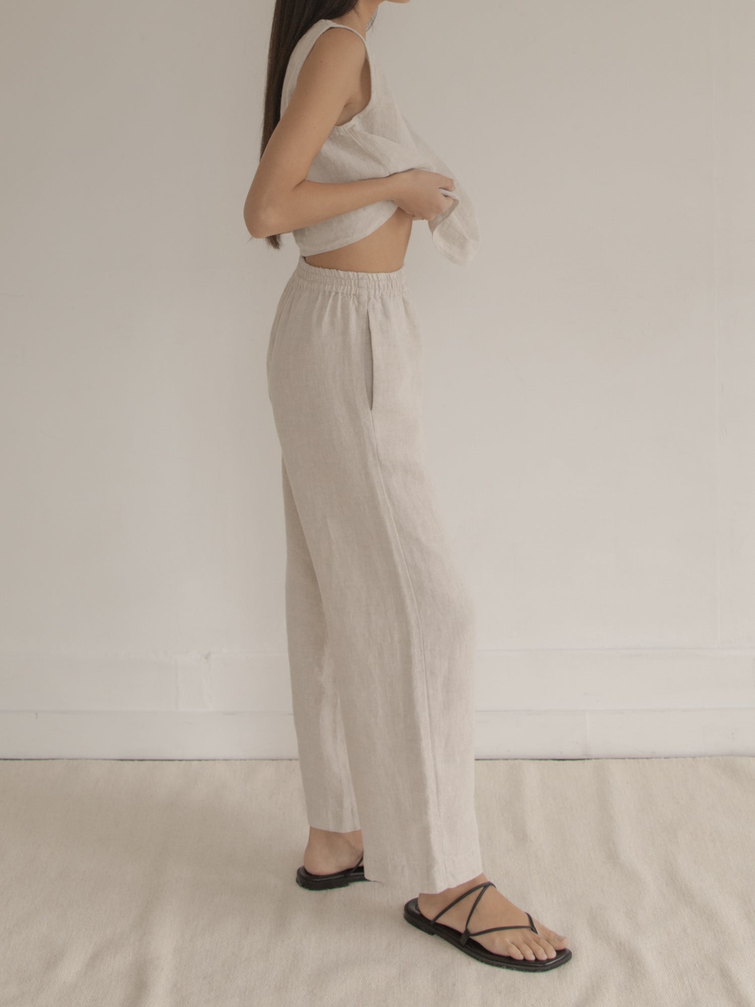 Finley Pants in Oatmeal