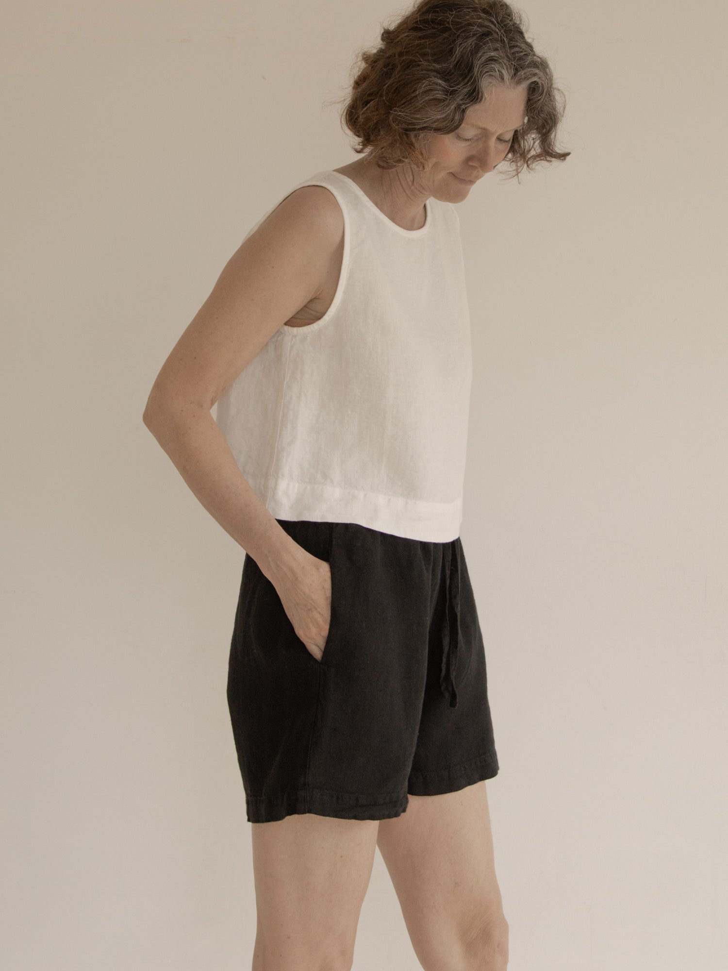 August Shorts in Noir