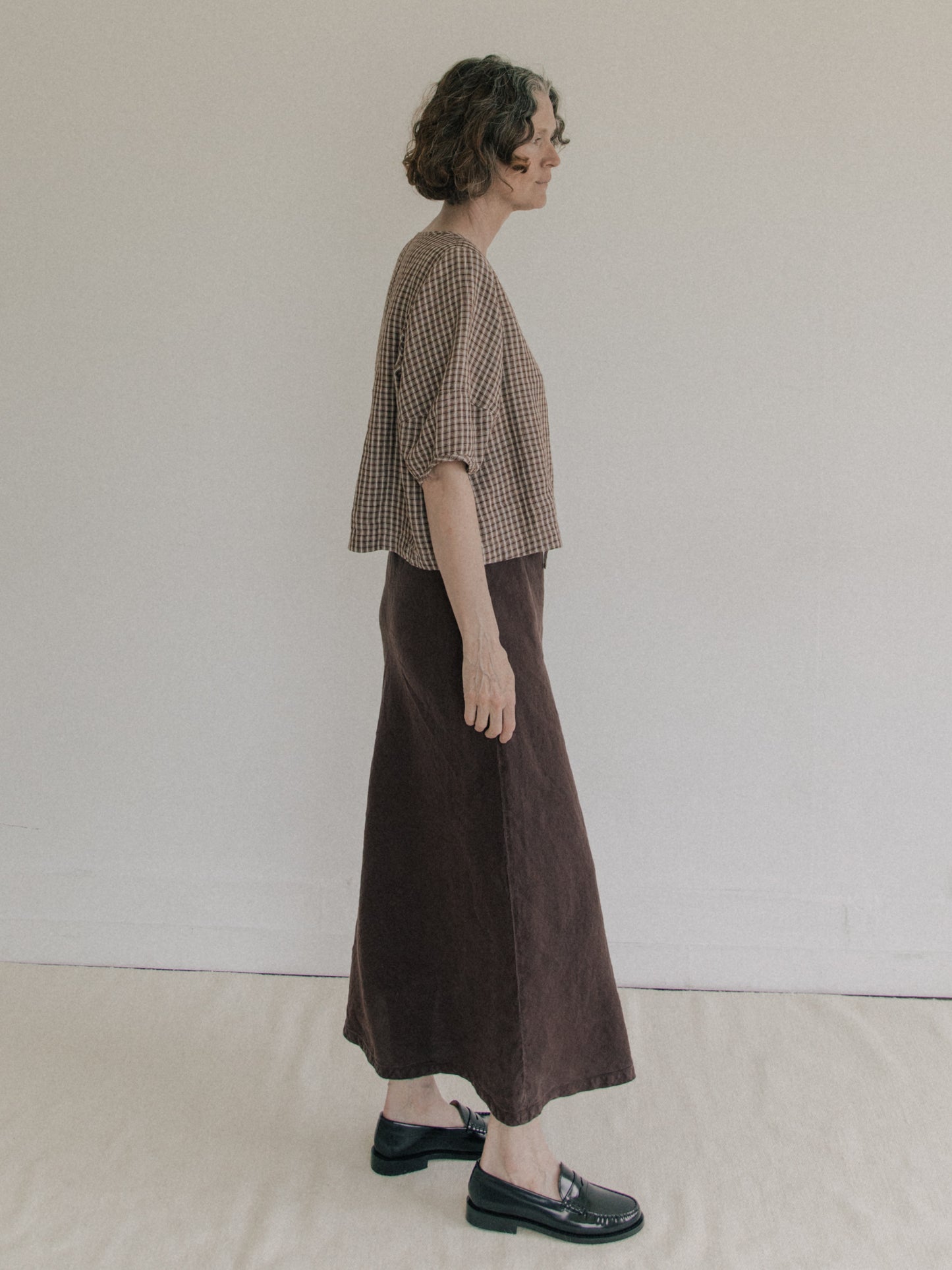 Meg Skirt in Chocolate