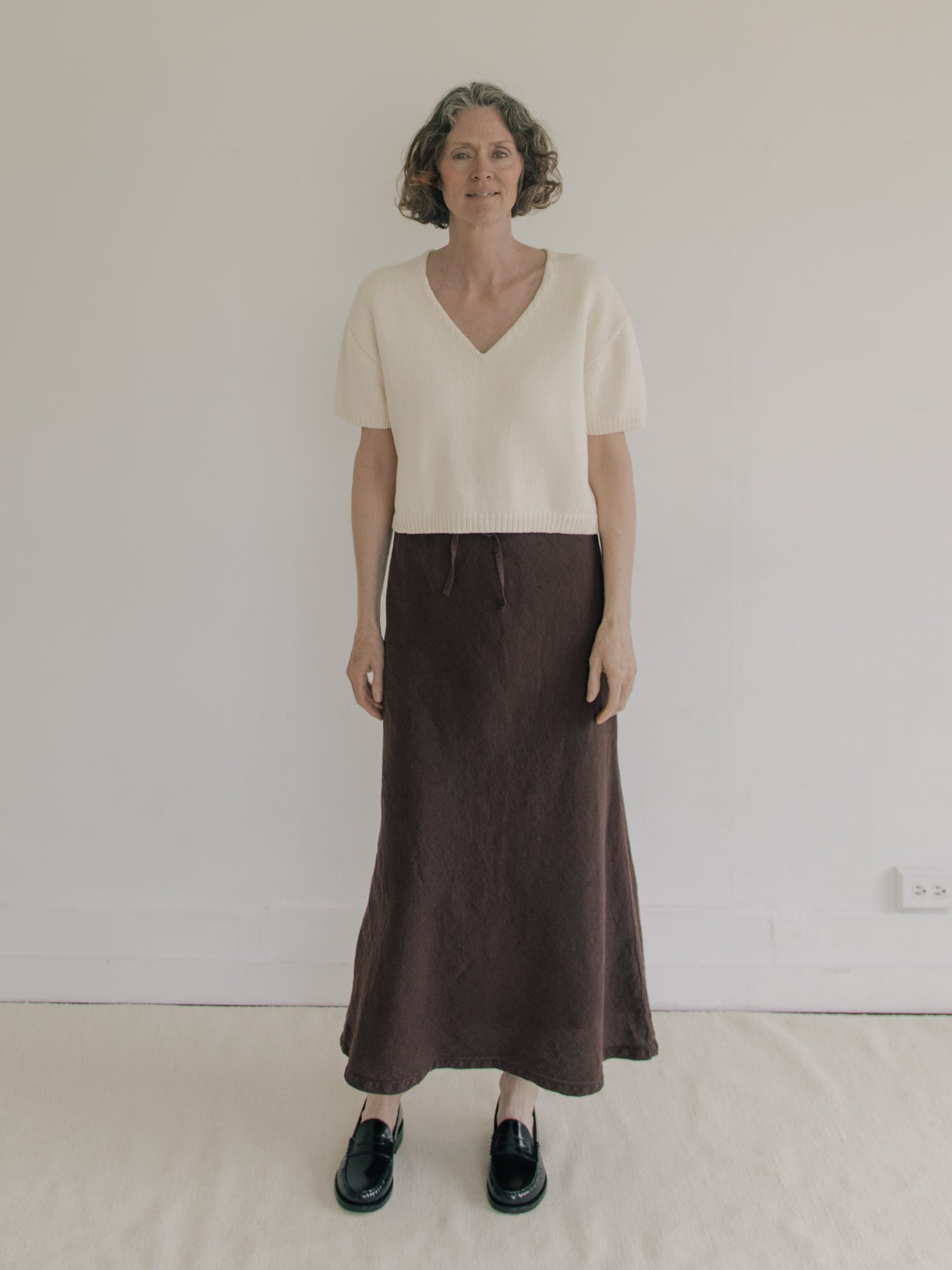 Meg Skirt in Chocolate