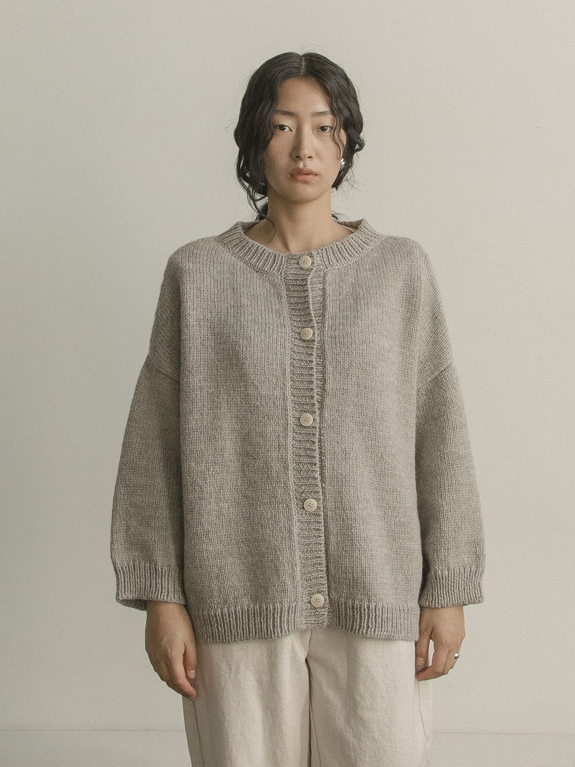 Llewyn Cardigan in Mist