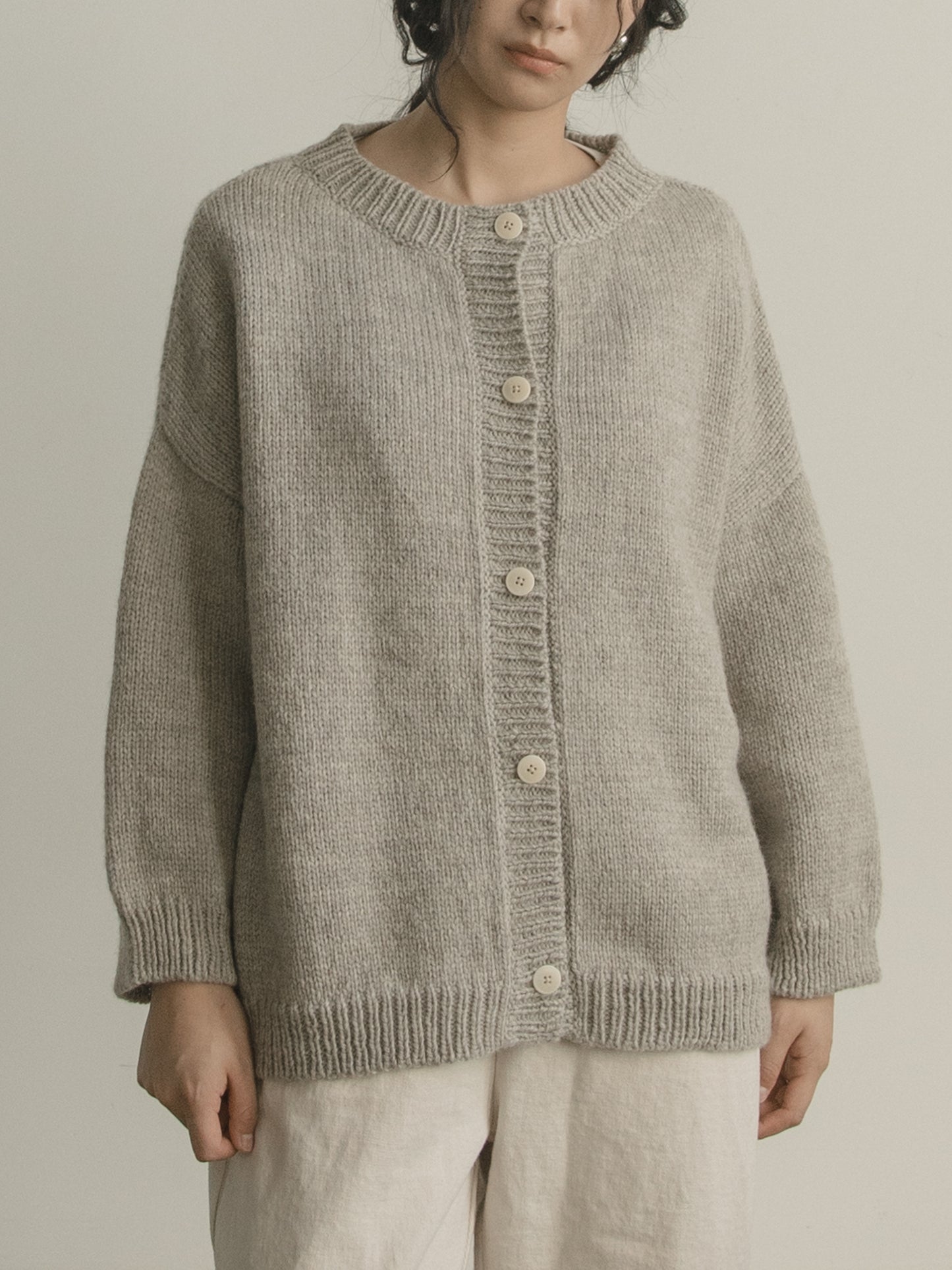 Llewyn Cardigan in Mist