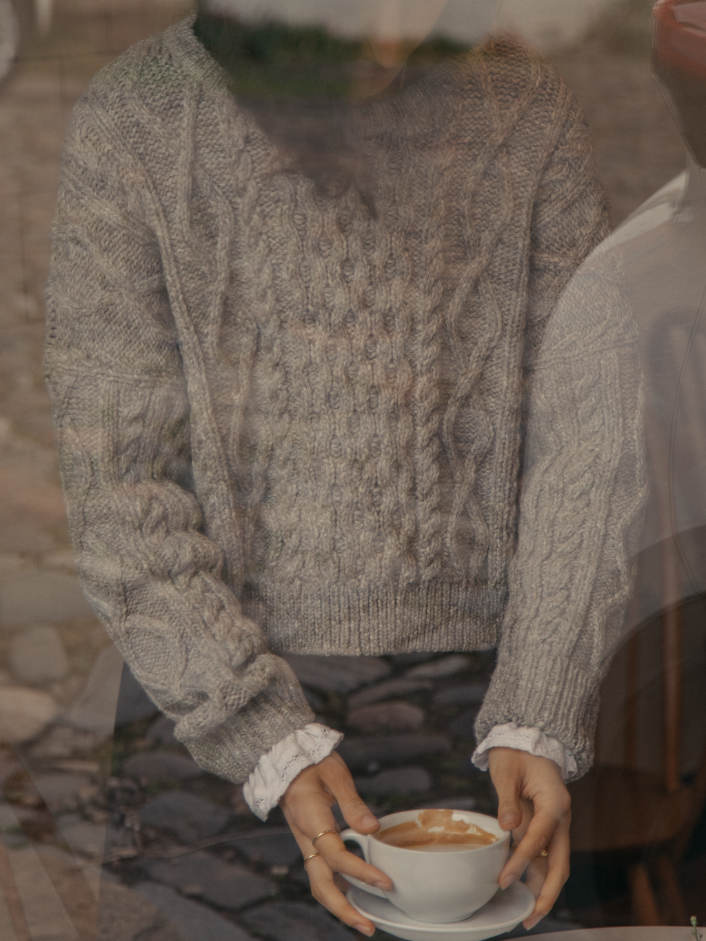 Leah Pullover Charcoal