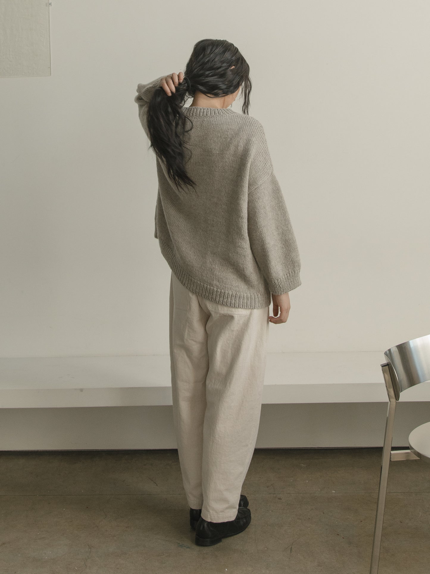 Llewyn Cardigan in Mist