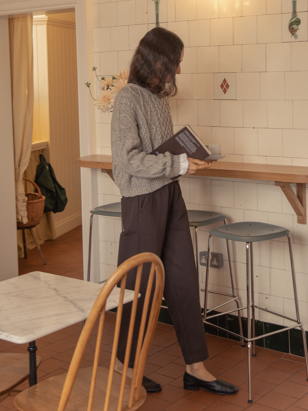 Walter Pant in Espresso