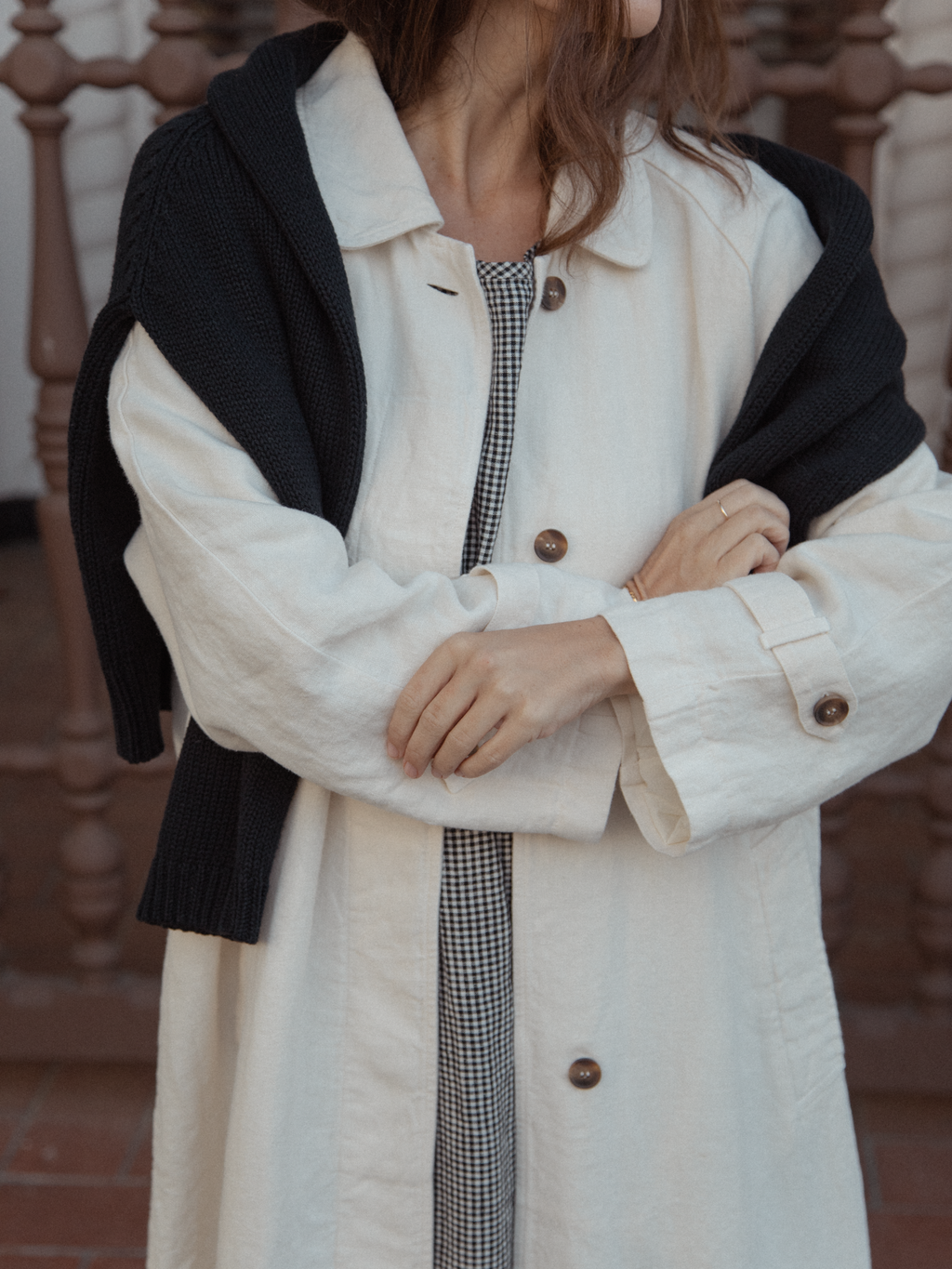 Daisy Trench Ivory
