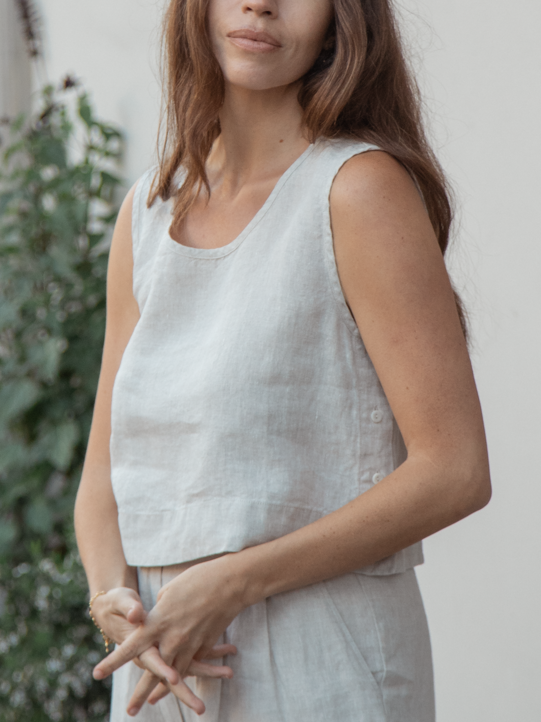 Eva Top Oatmeal
