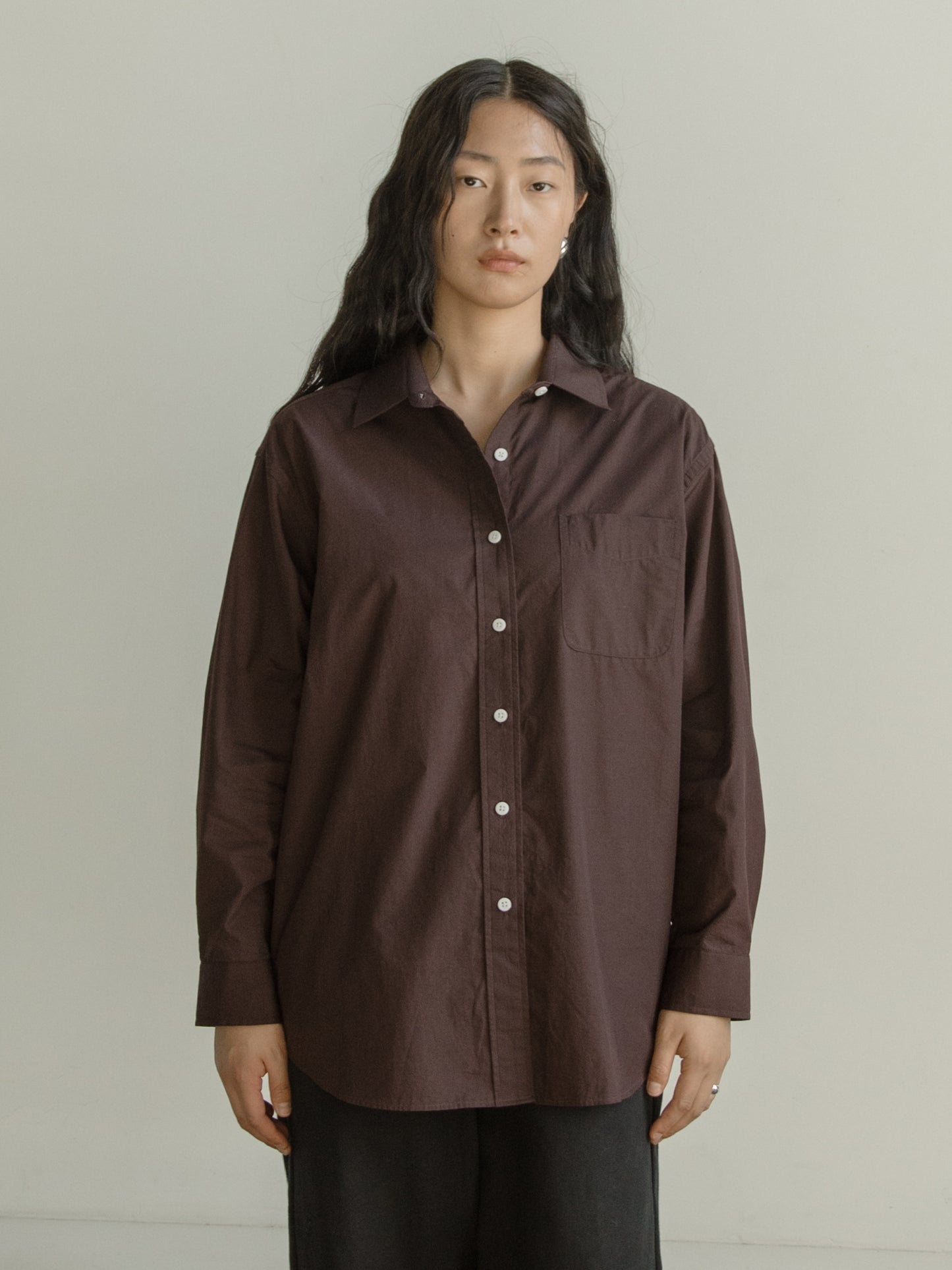 Britta Shirt Chocolate